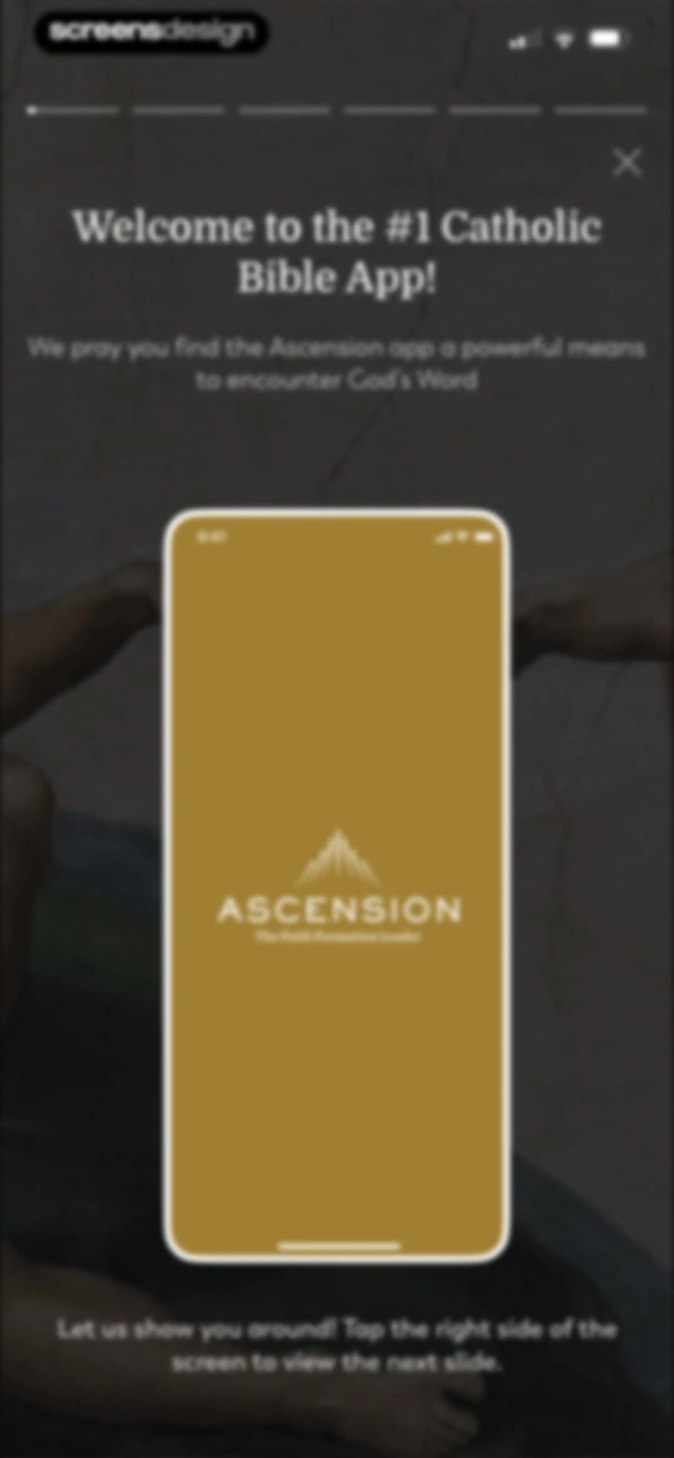 Ascension: Catholic Bible screen 166