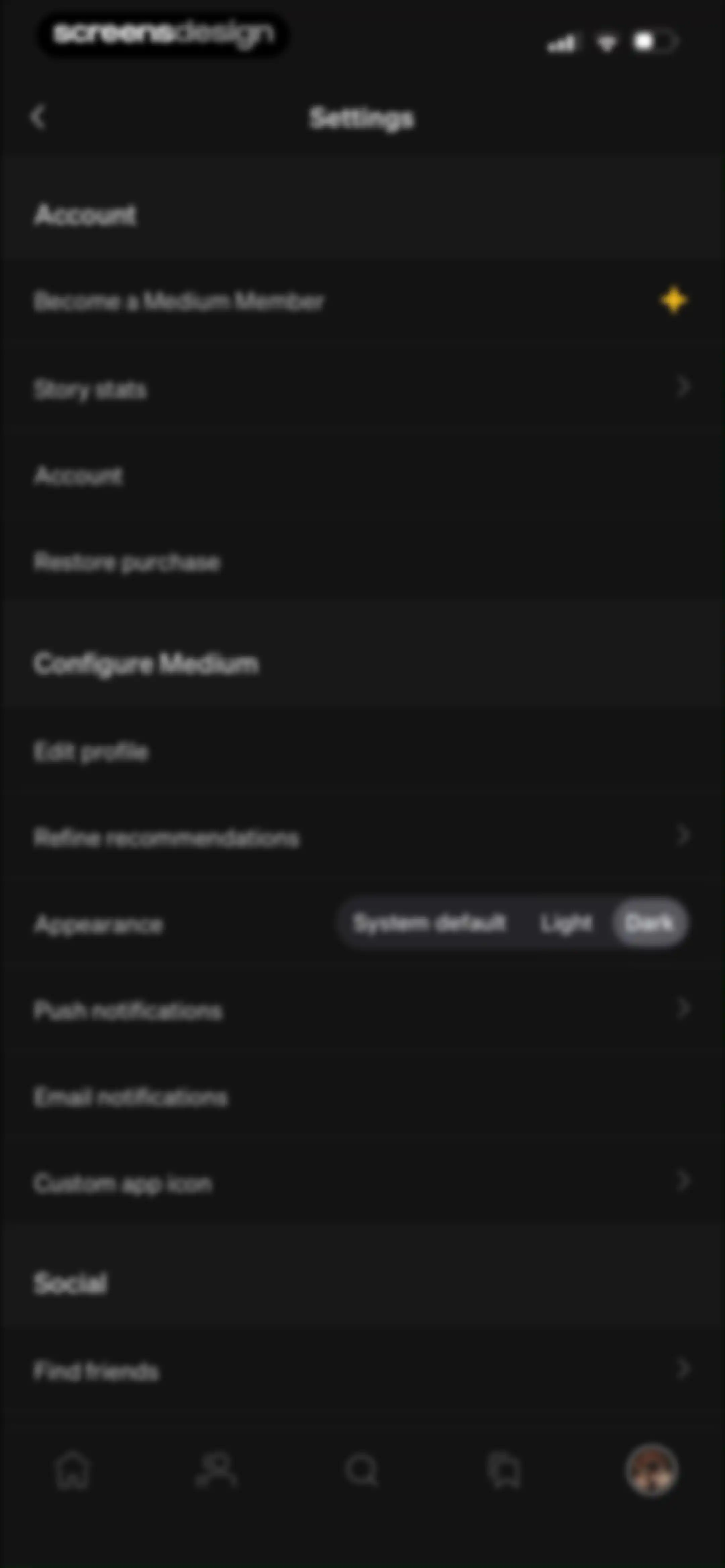 Medium: Read & Write Stories screen 125