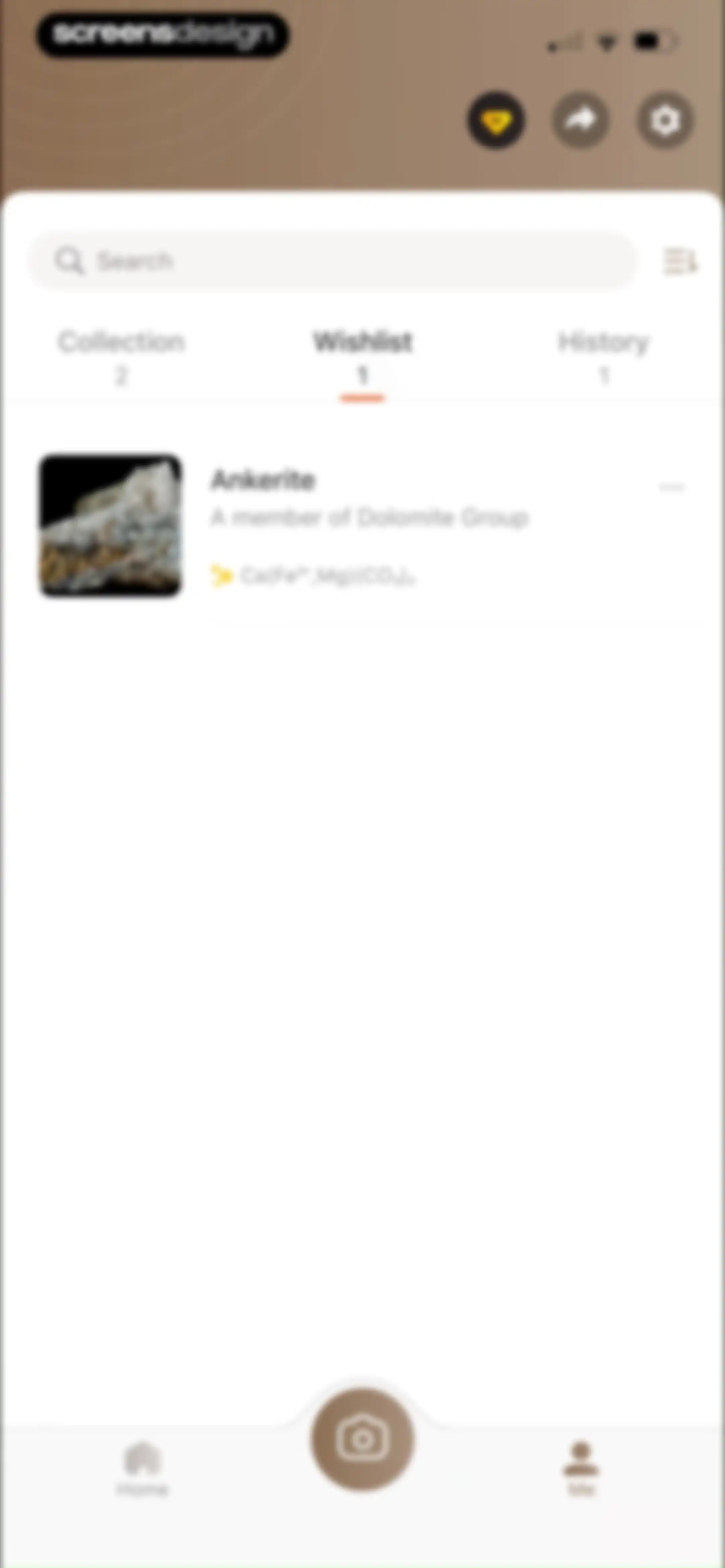 Rock Identifier: Stone ID screen 105