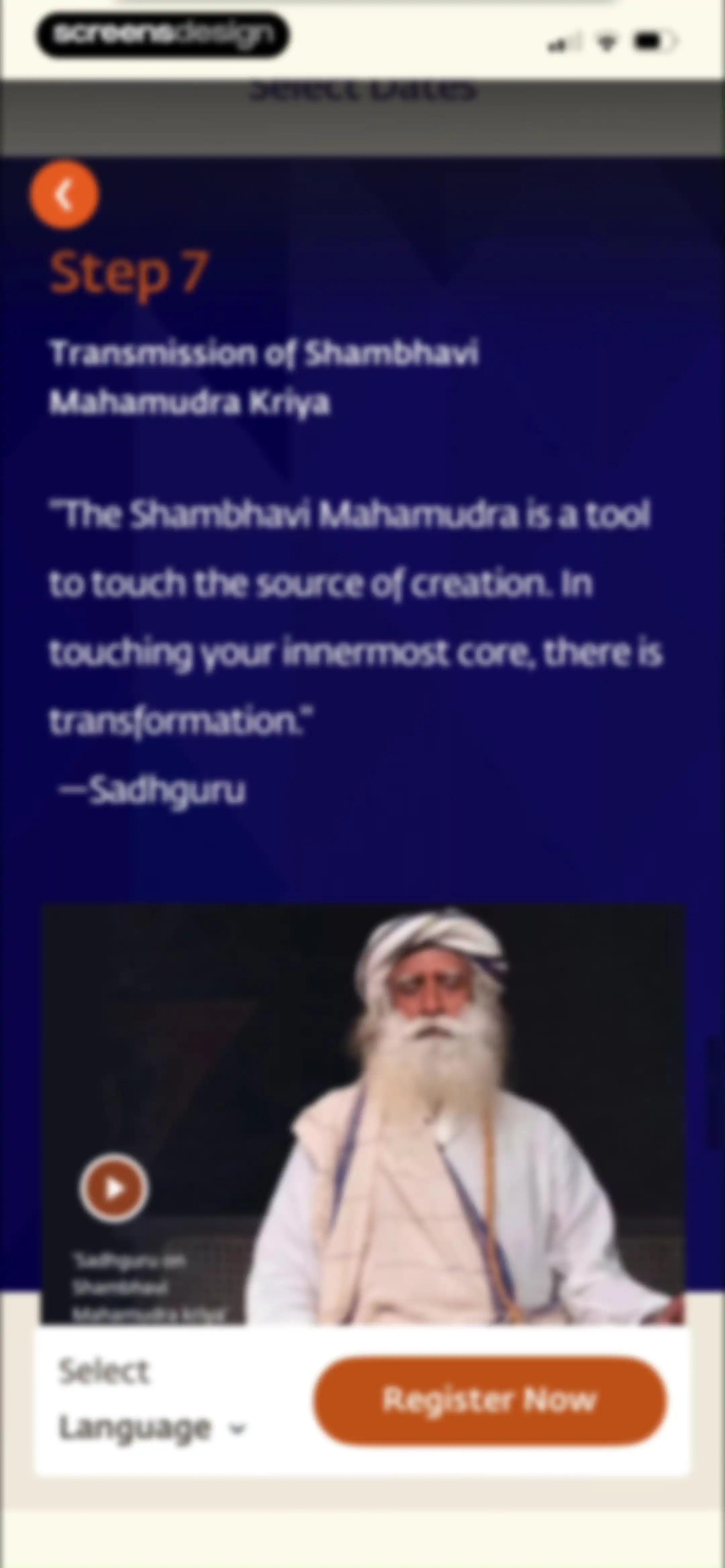 Sadhguru- Yoga & Meditation screen 153
