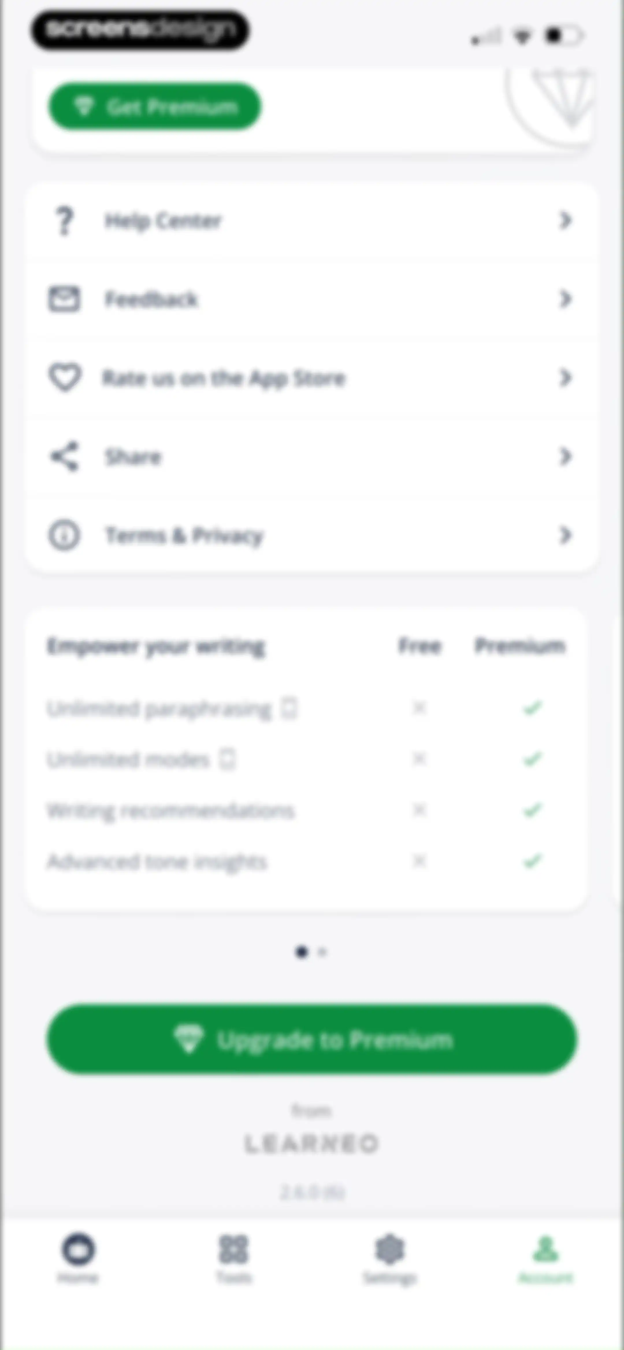 Quillbot-AI Writing & Keyboard screen 96
