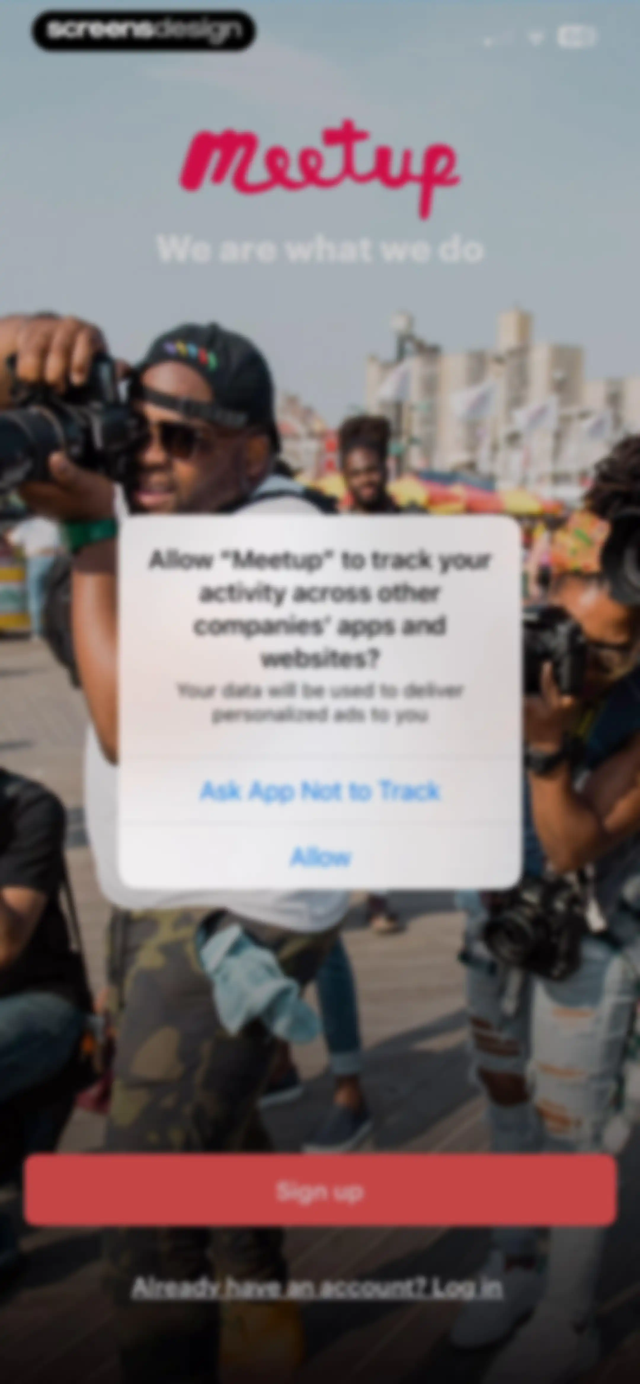 Meetup: Social Events & Groups screen 2