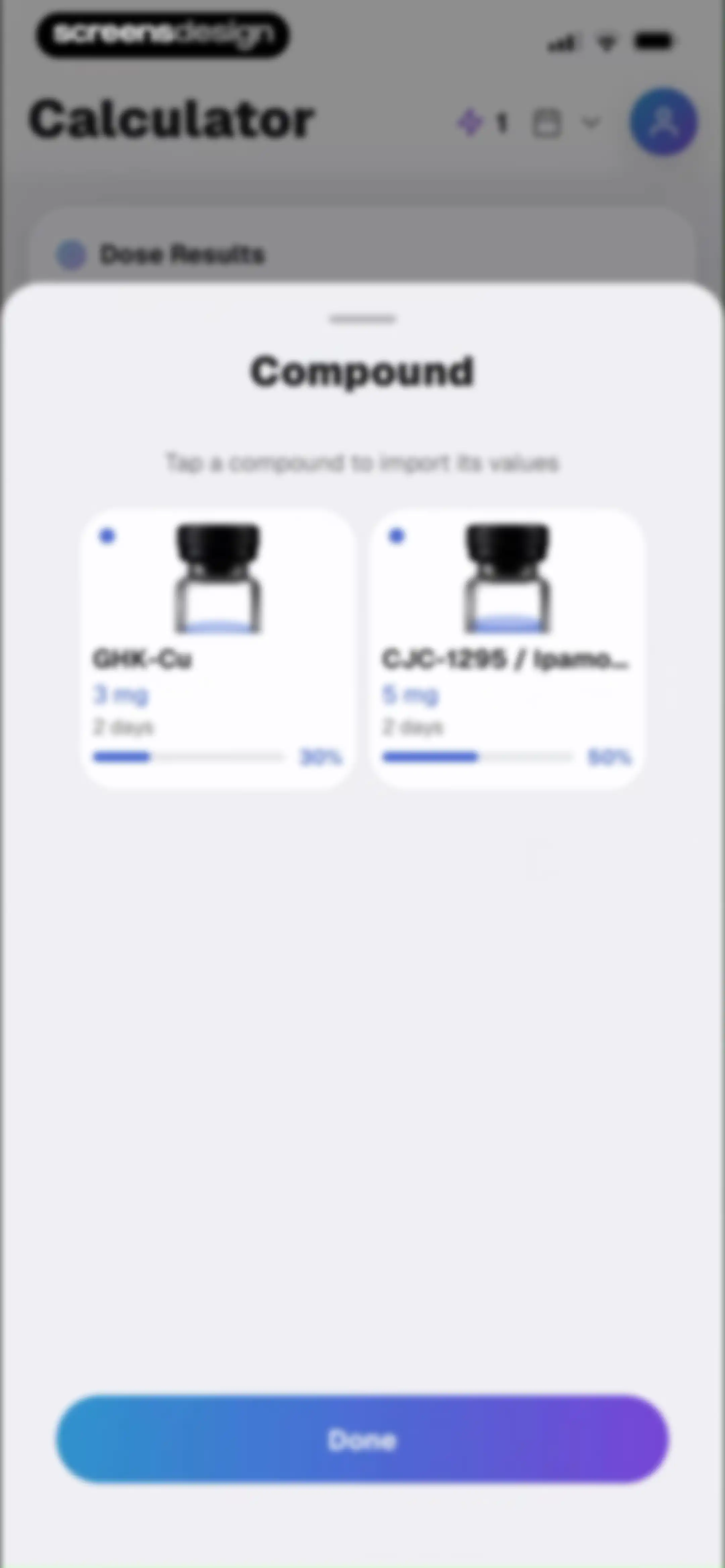 Pep AI: Peptide GLP-1 Tracker screen 95