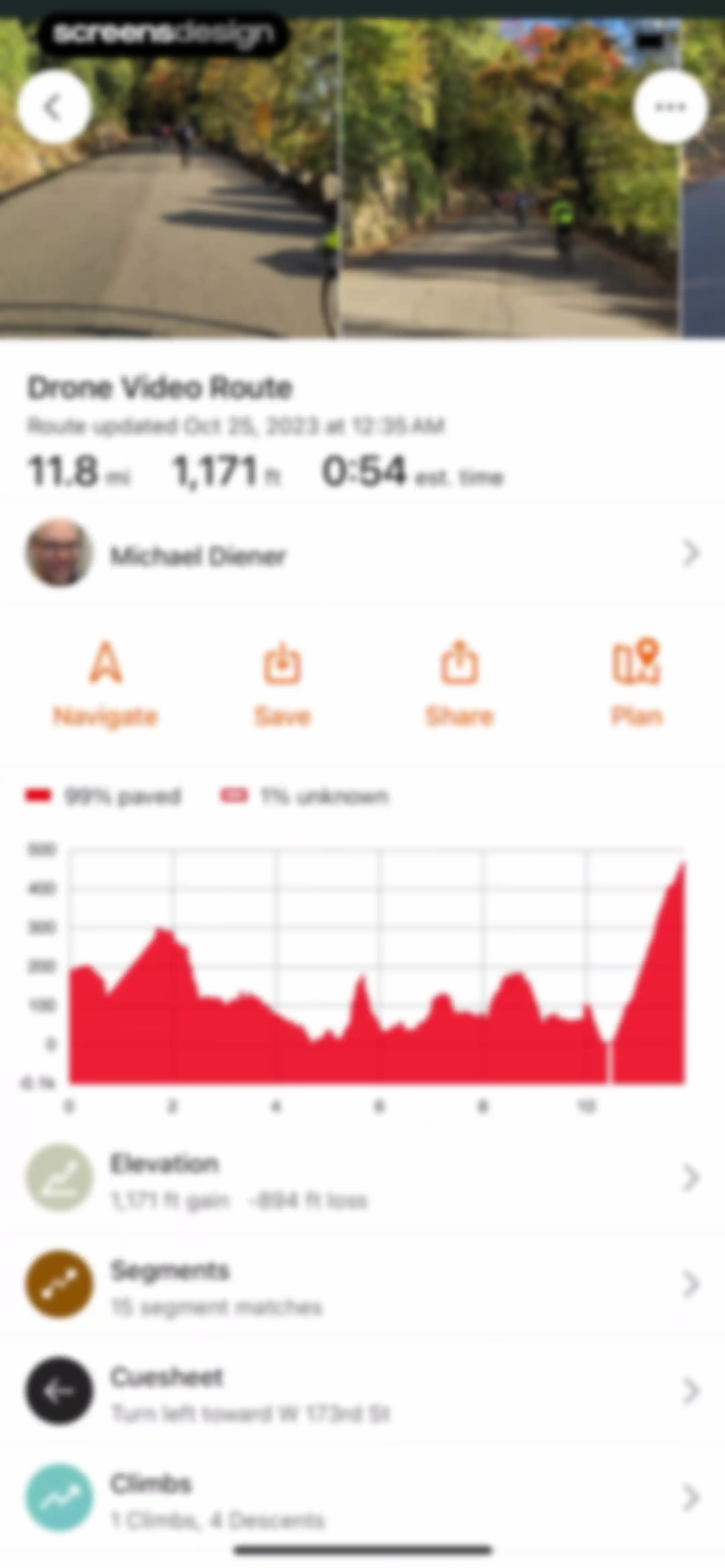 Ride with GPS: Bike Navigation screen 35