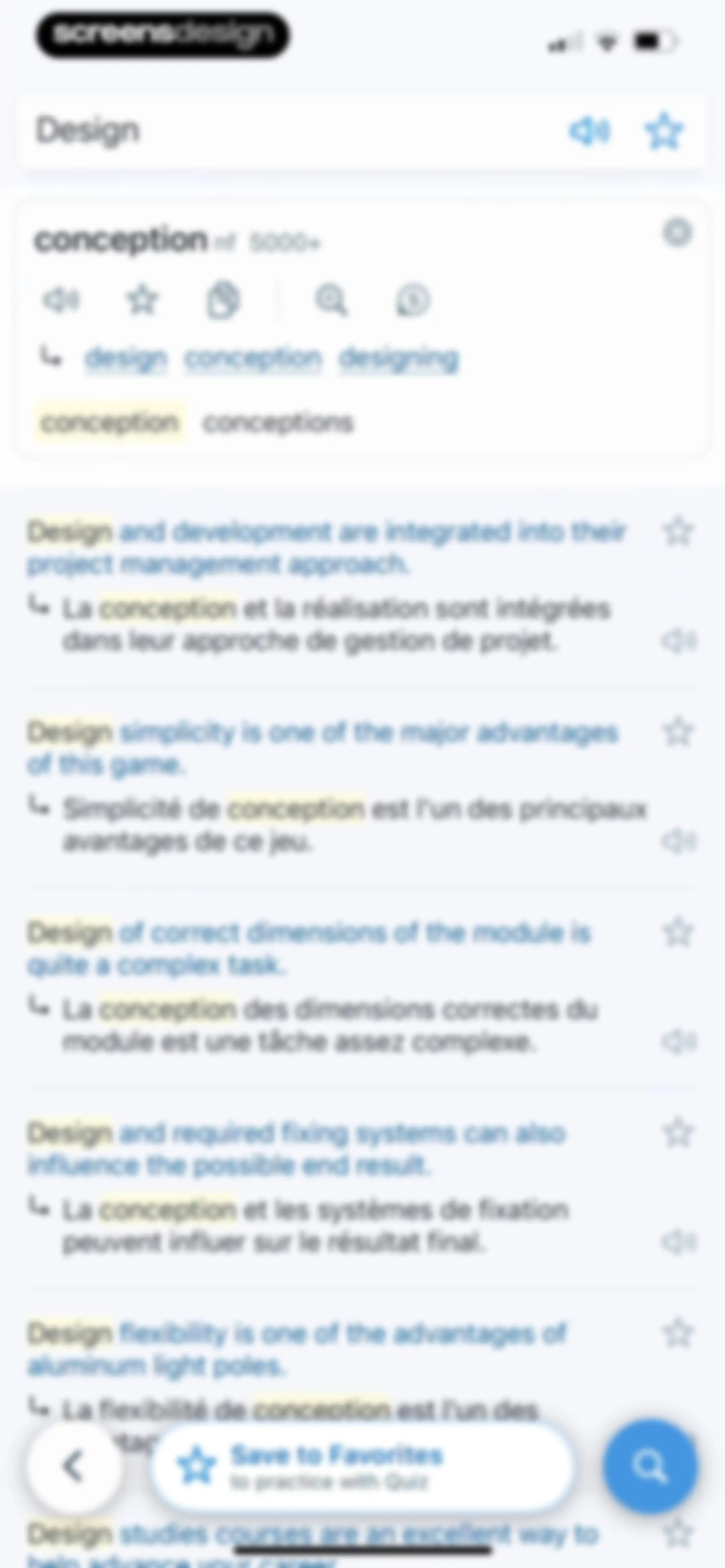 Reverso translate and learn screen 20