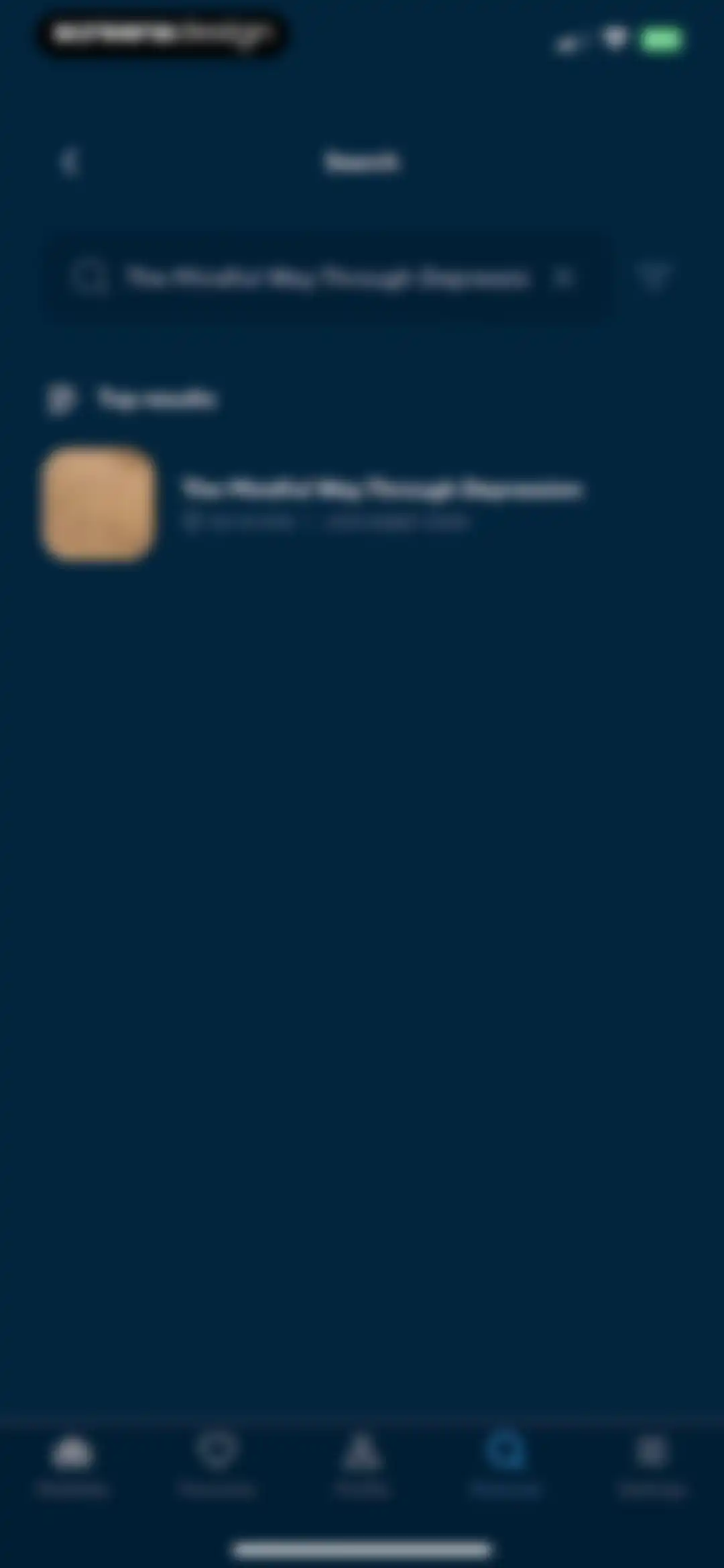 The Mindfulness App screen 63
