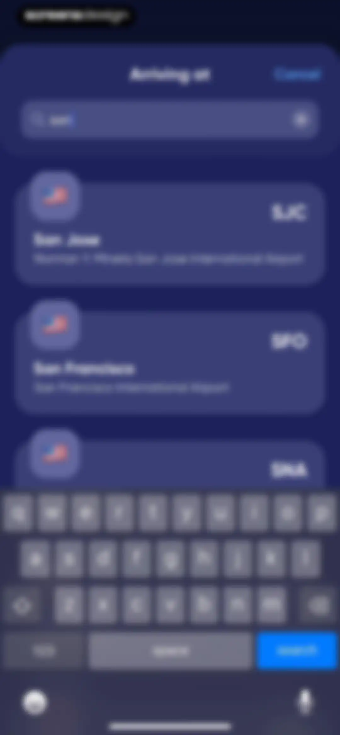Flight Tracker & Radar screen 17