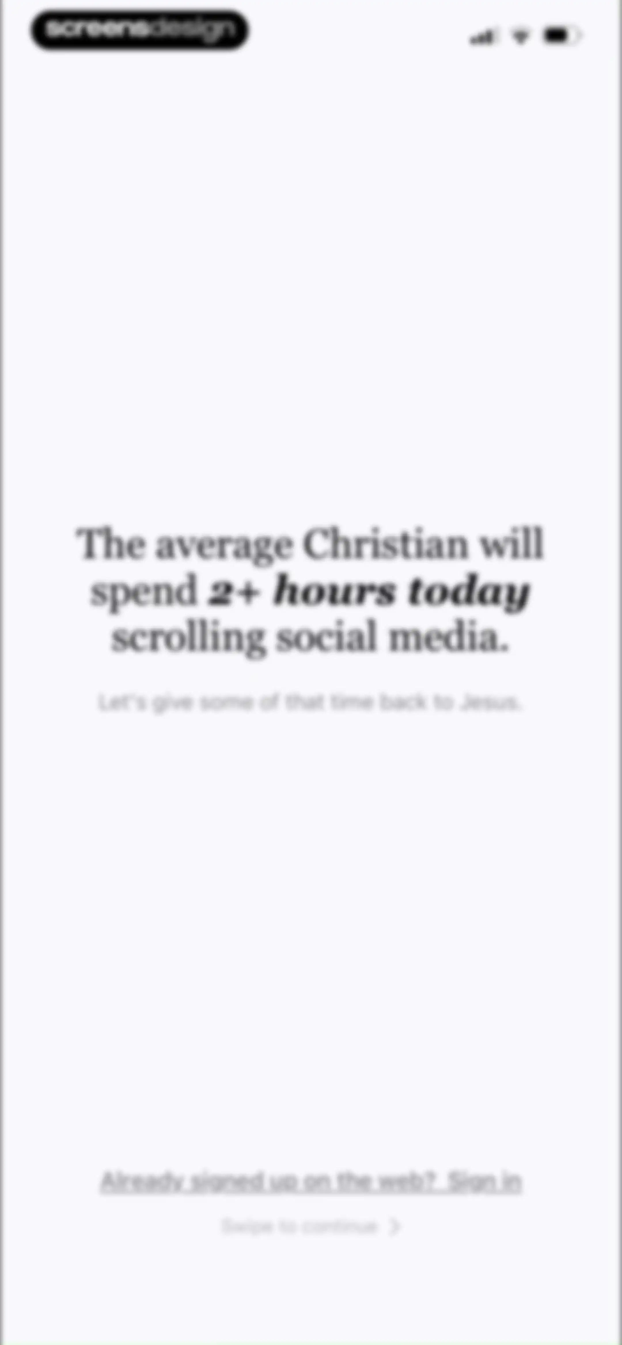 Scroll The Bible screen 2