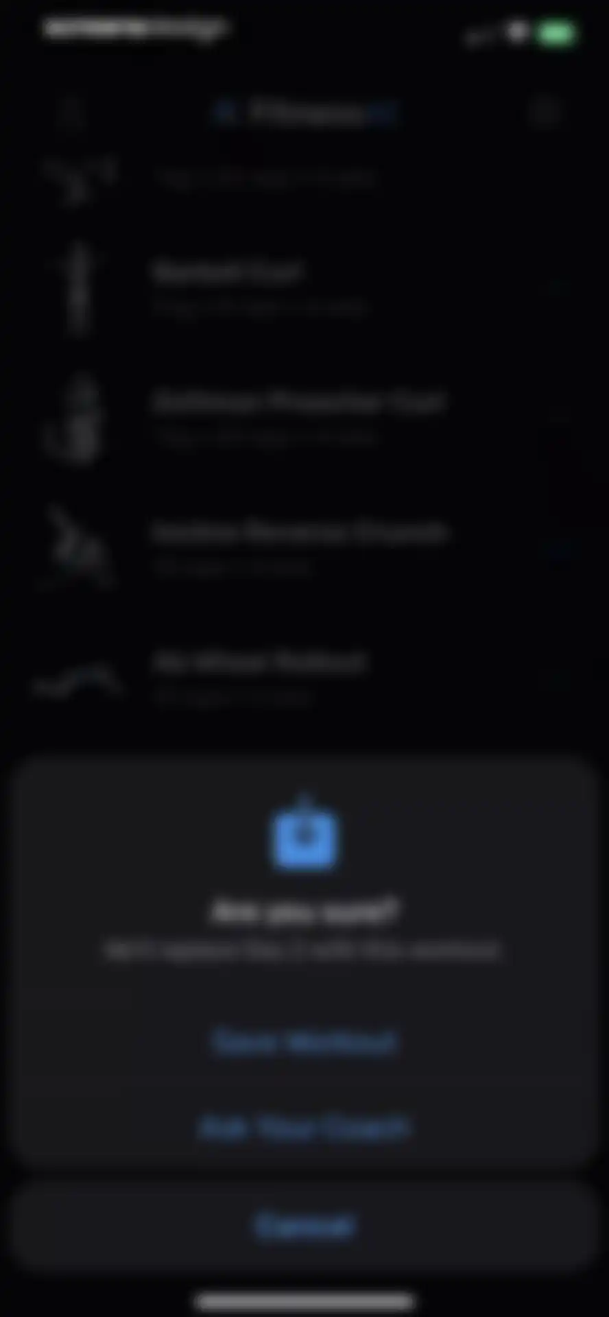 Fitness AI Gym Workout Planner screen 61