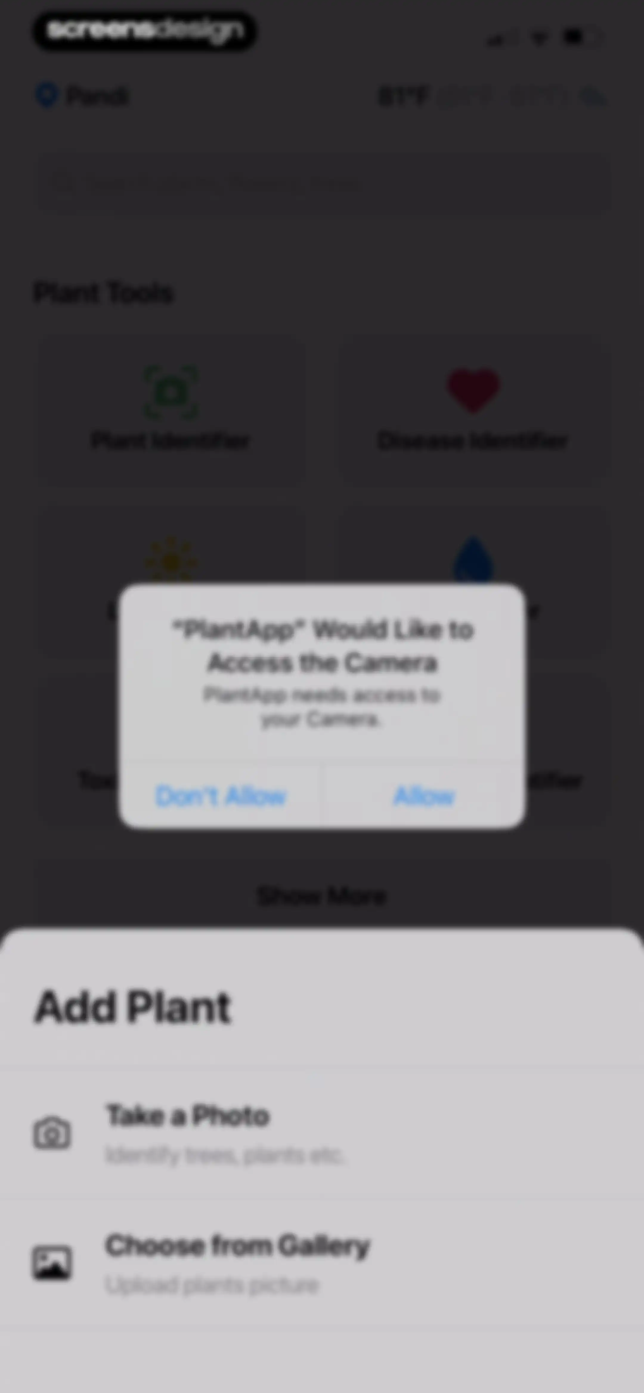Plant App: Plant Identifier screen 36