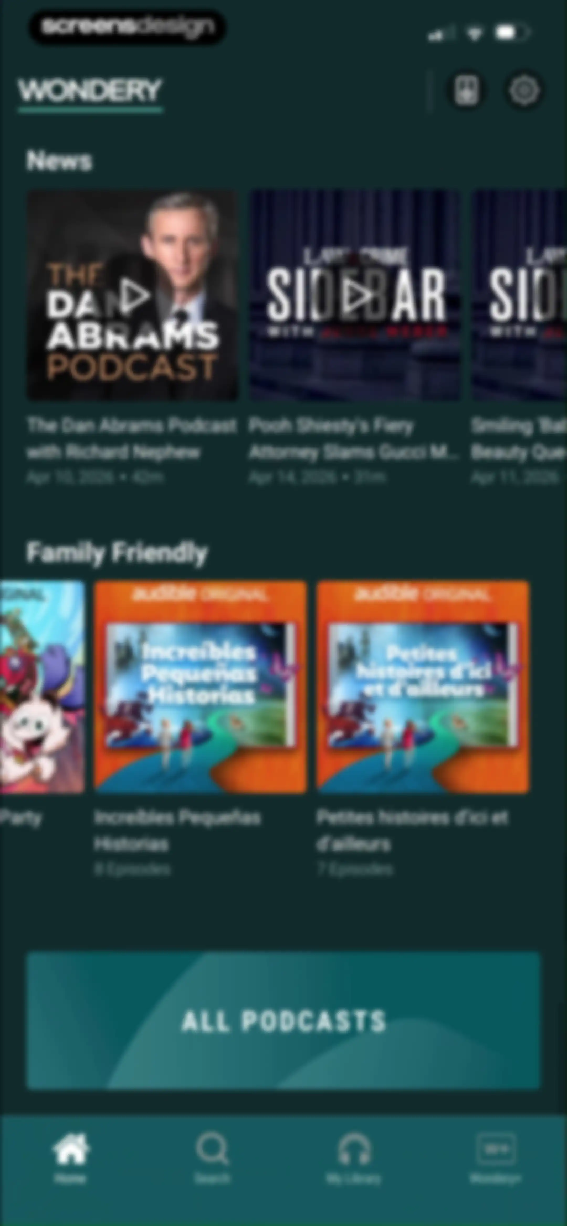 Wondery: Must-Hear Podcasts screen 30