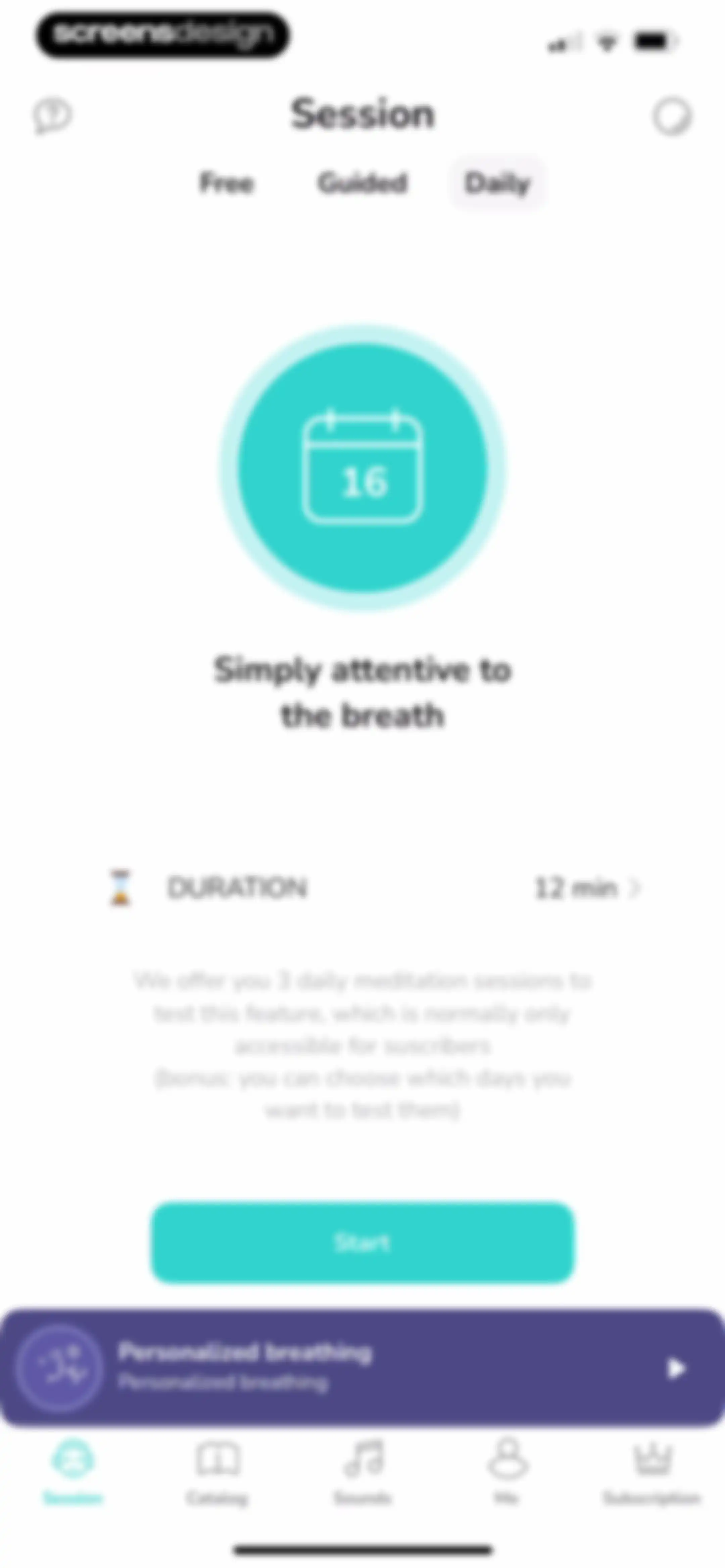 Petit BamBou: Mindfulness screen 41