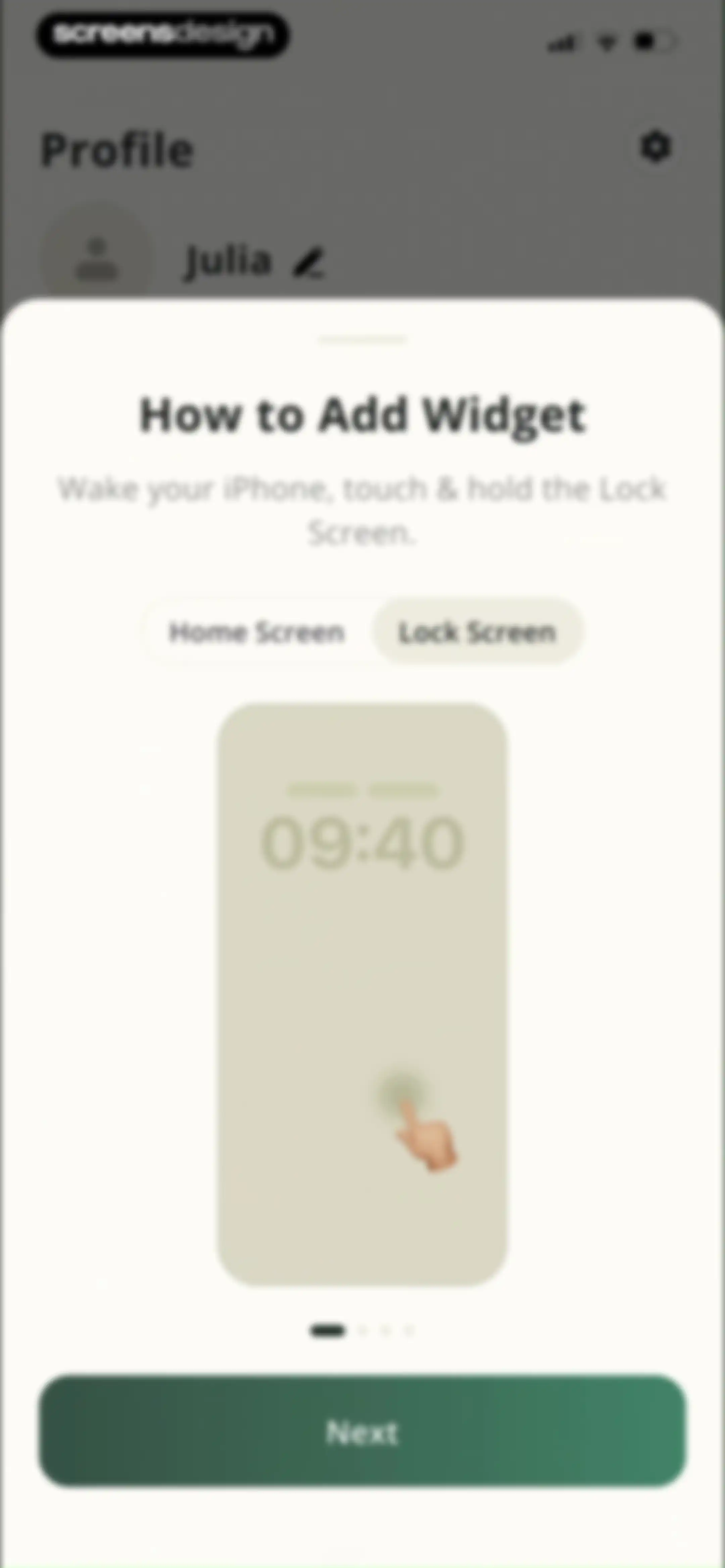 Bible Path: Prayers & Widgets screen 106