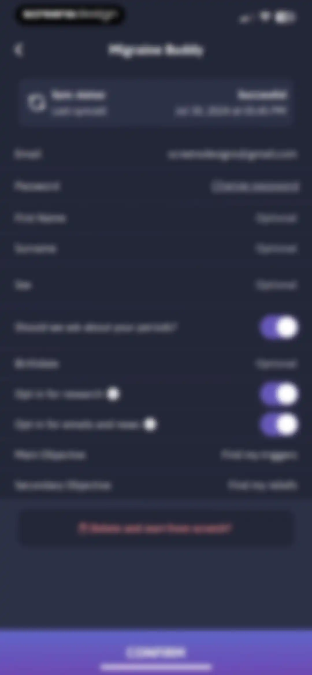 Migraine Buddy: Track Headache screen 99