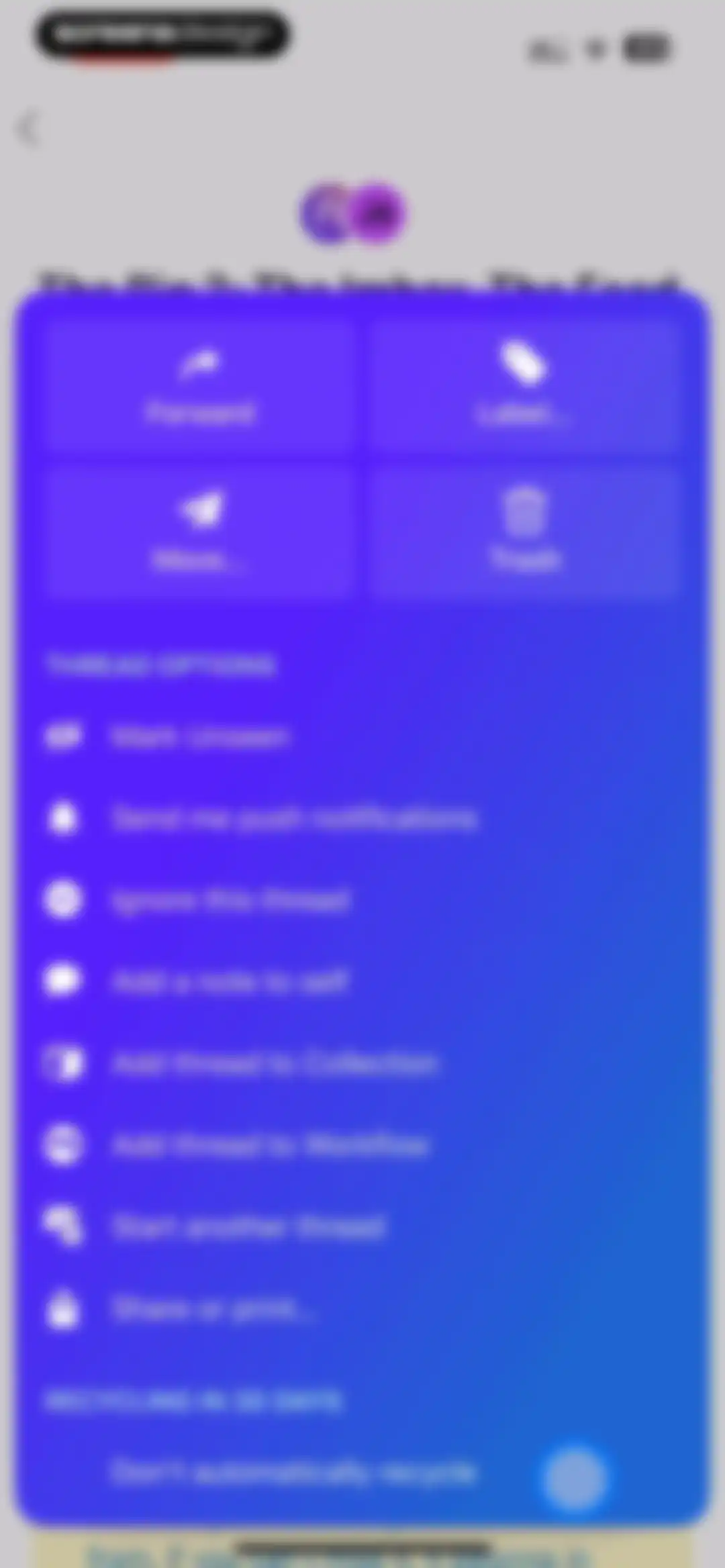 HEY Email screen 66