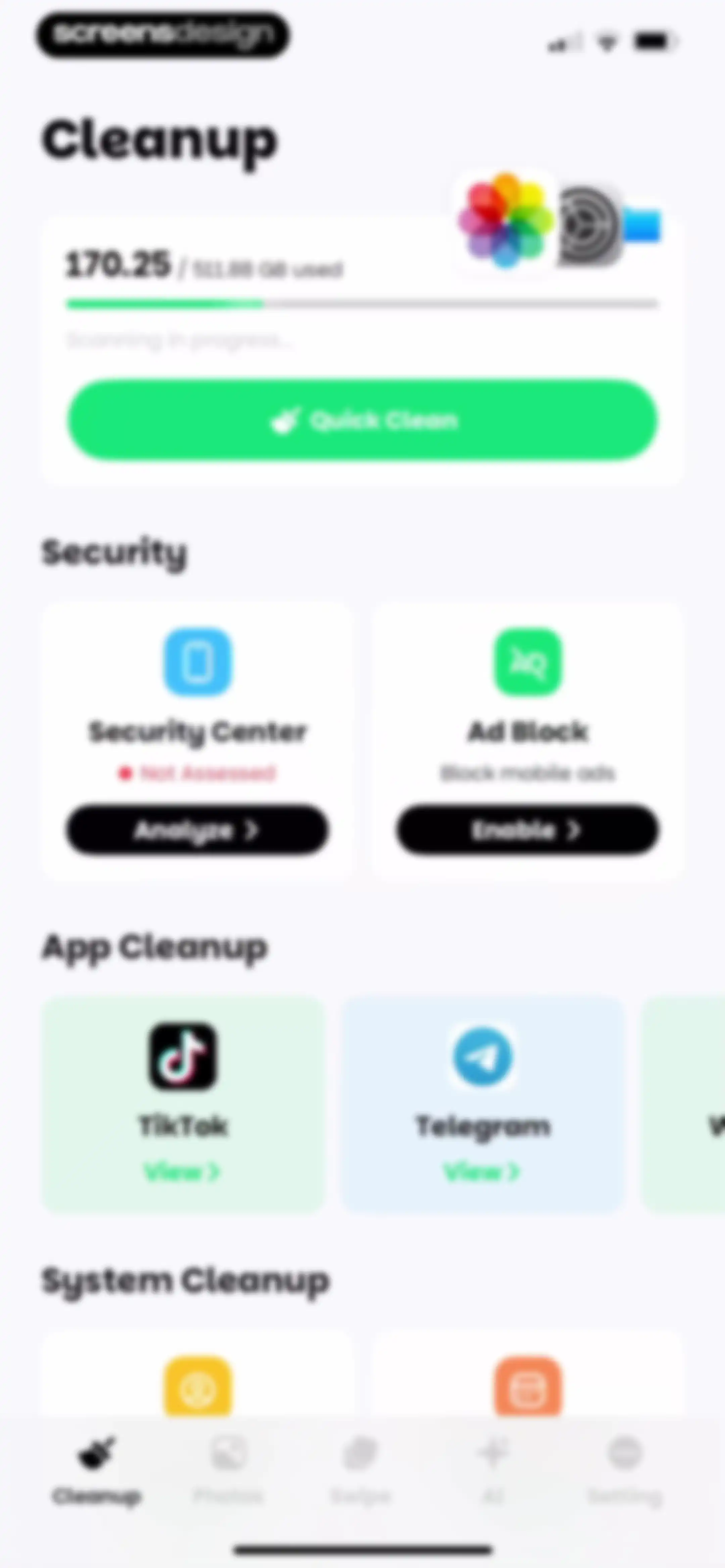 Deep Cleaner - Phone Cleaning screen 9
