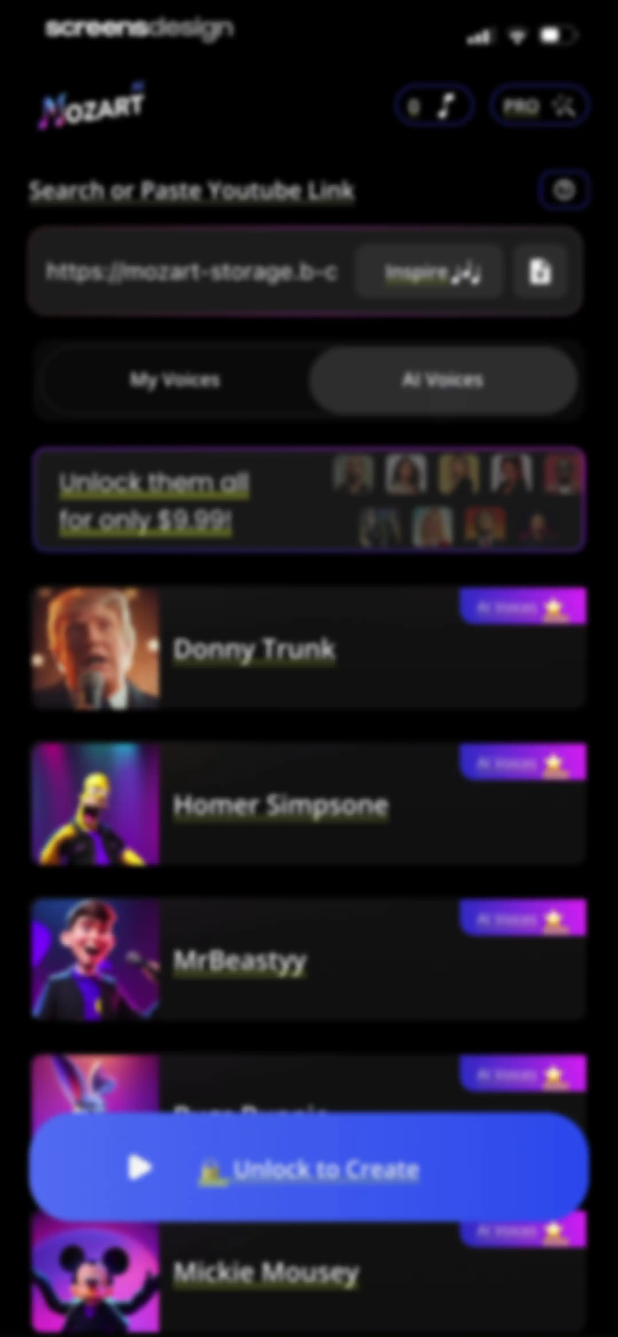 AI Song Generator: Mozart screen 113