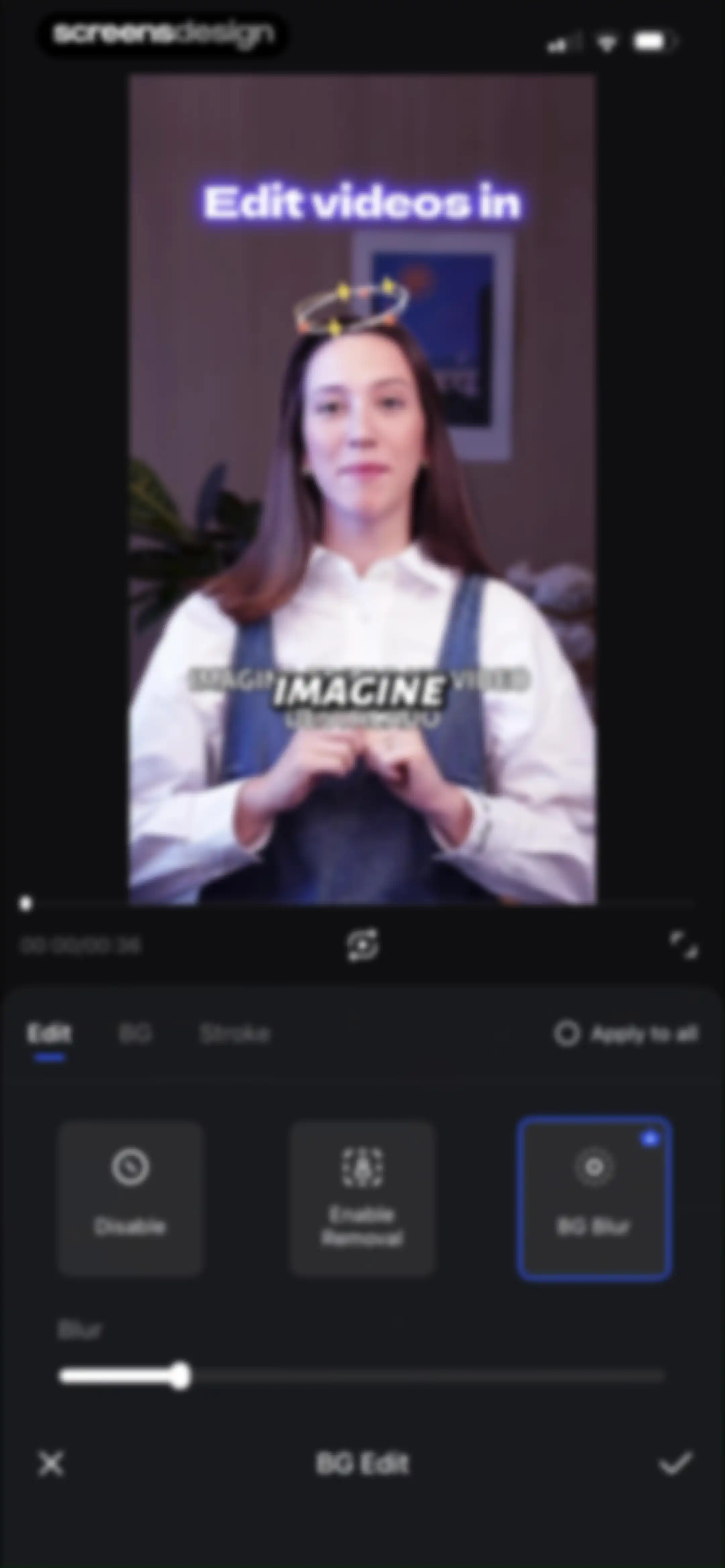 Vmake Labs: create viral video screen 58