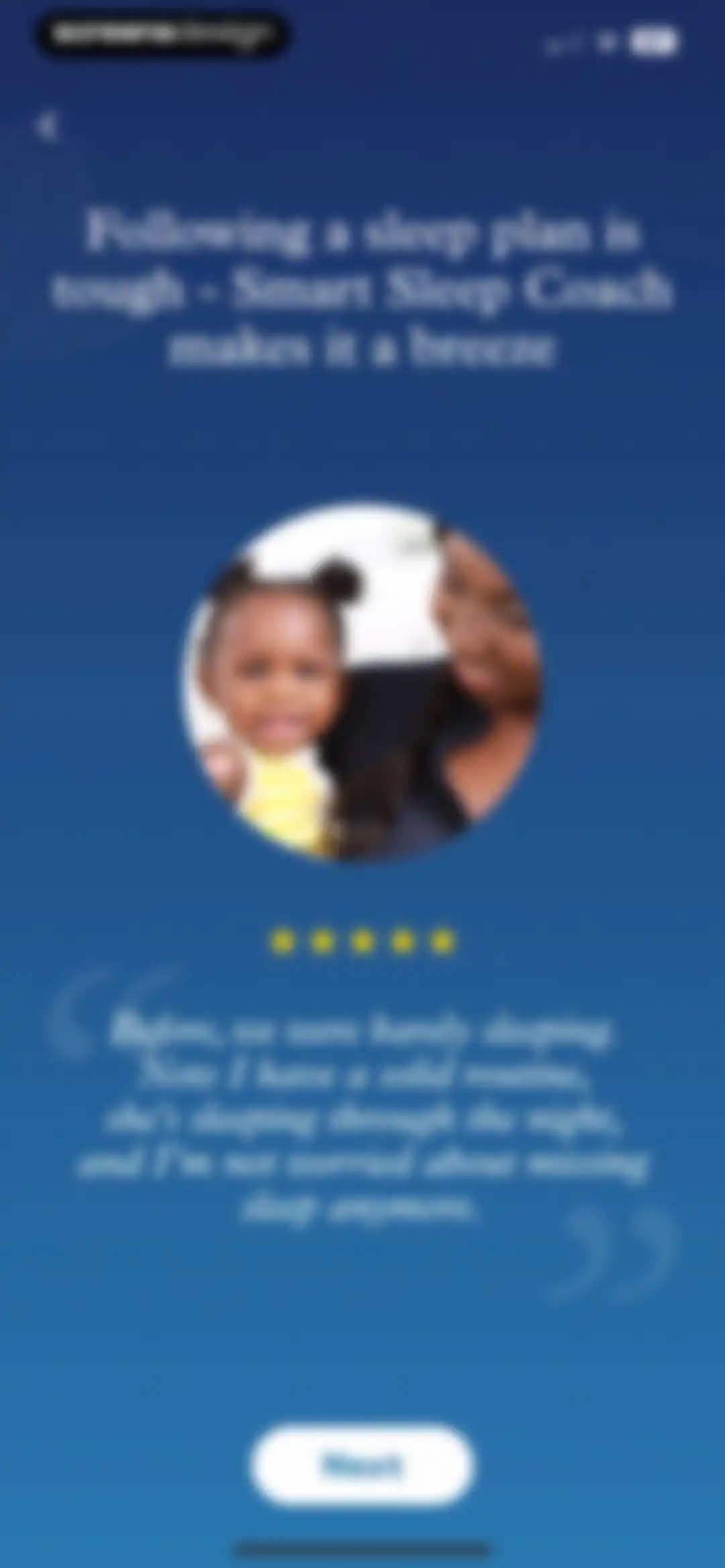 Smart Sleep Coach by Pampers™ screen 27