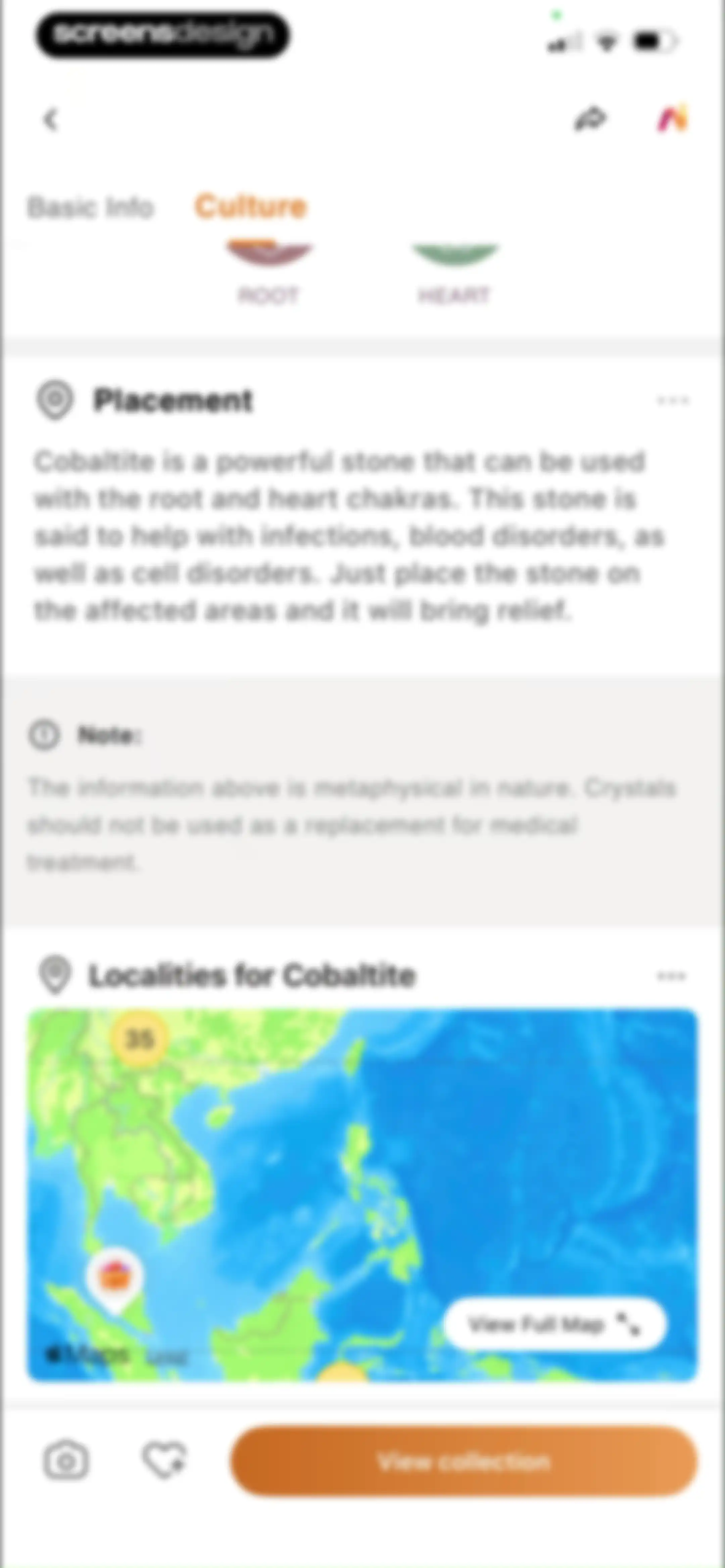 Rock Identifier: Stone ID screen 40
