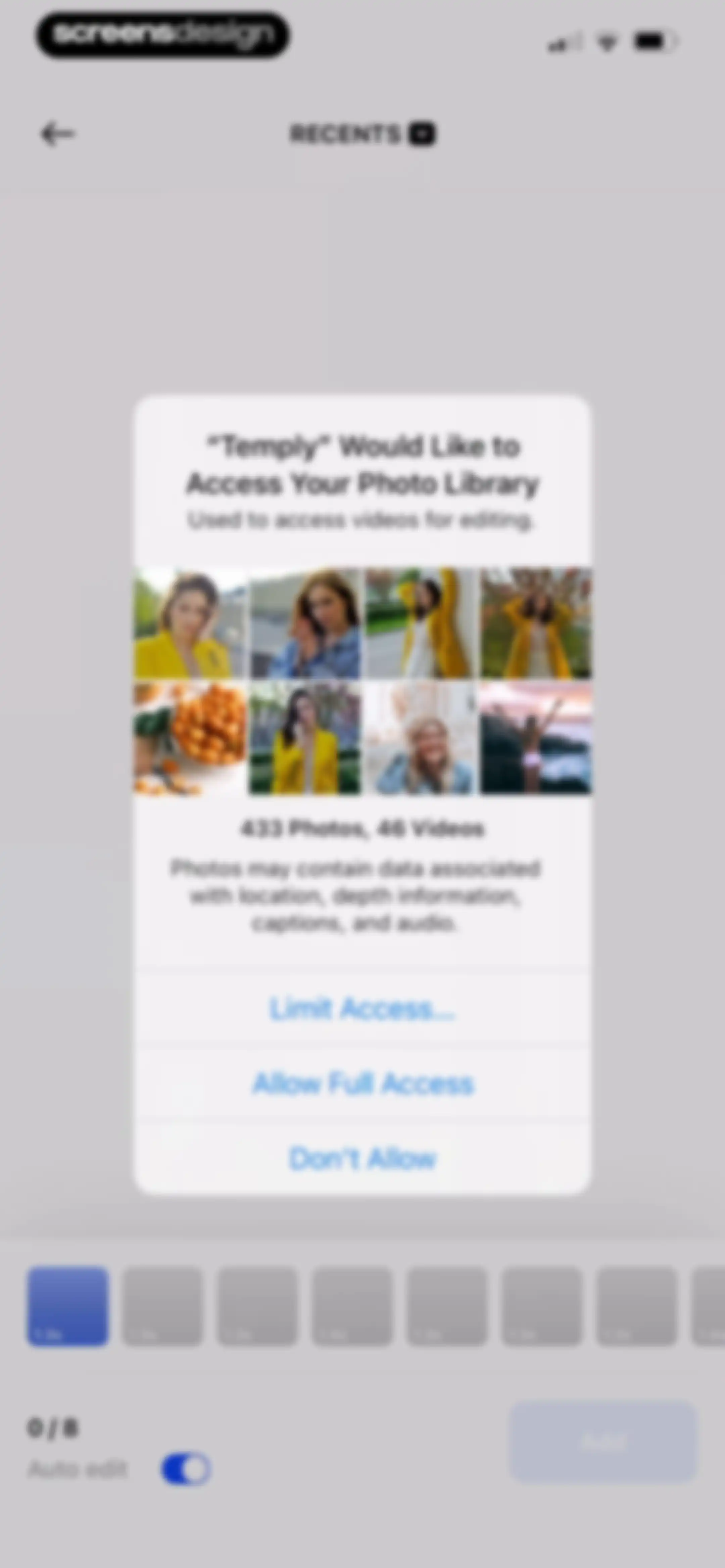 Temply: AI Video & Reels Maker screen 17