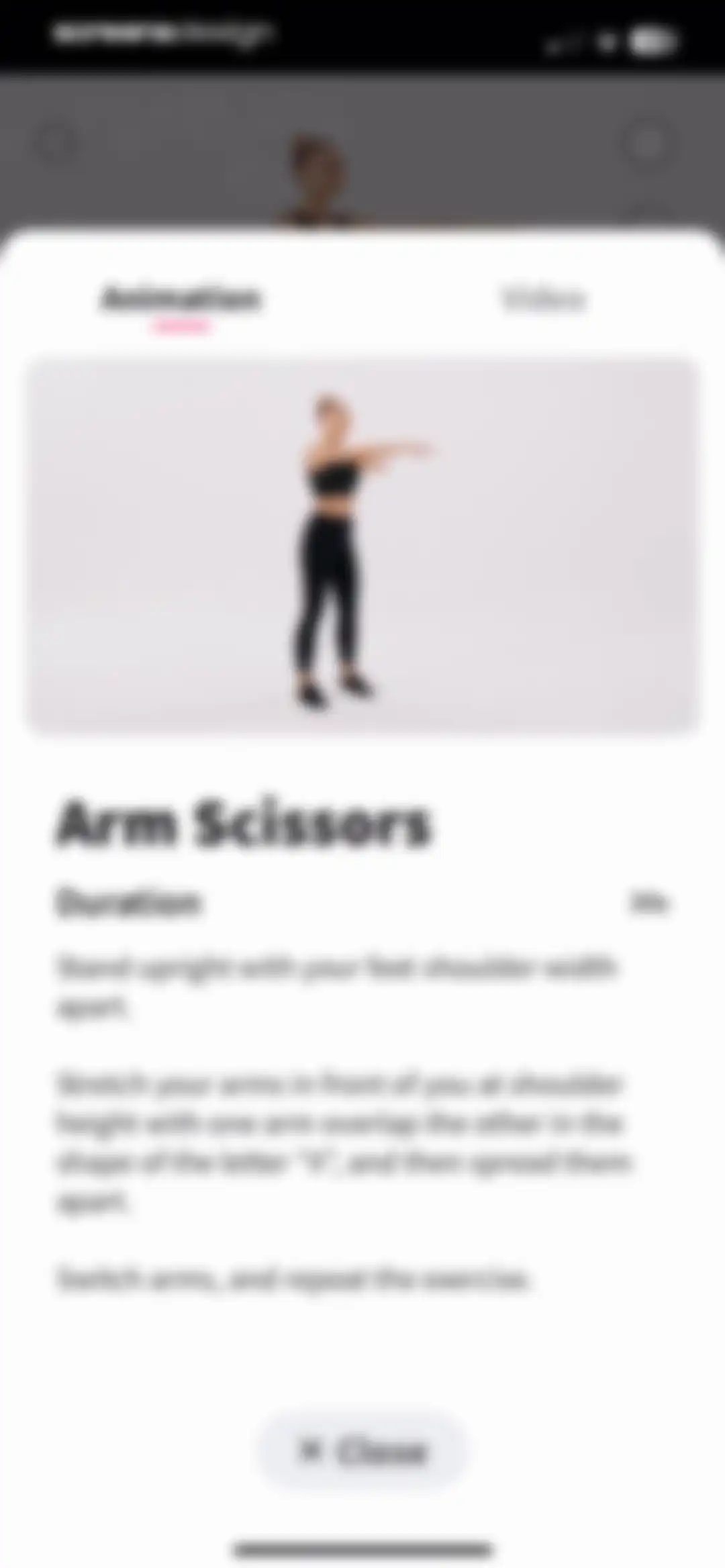 Workout for Women: Fit at Home screen 91
