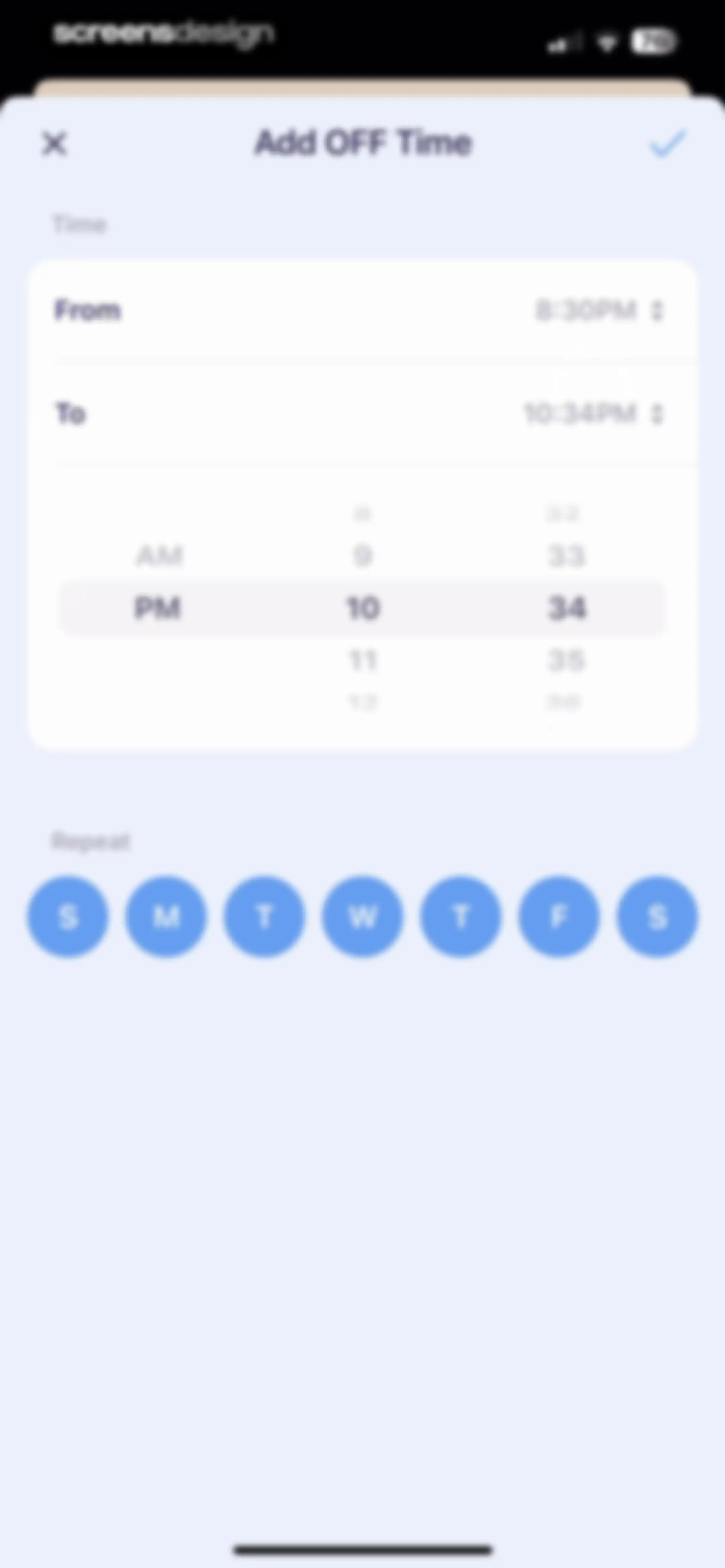 OffScreen: Screen Time Control screen 36