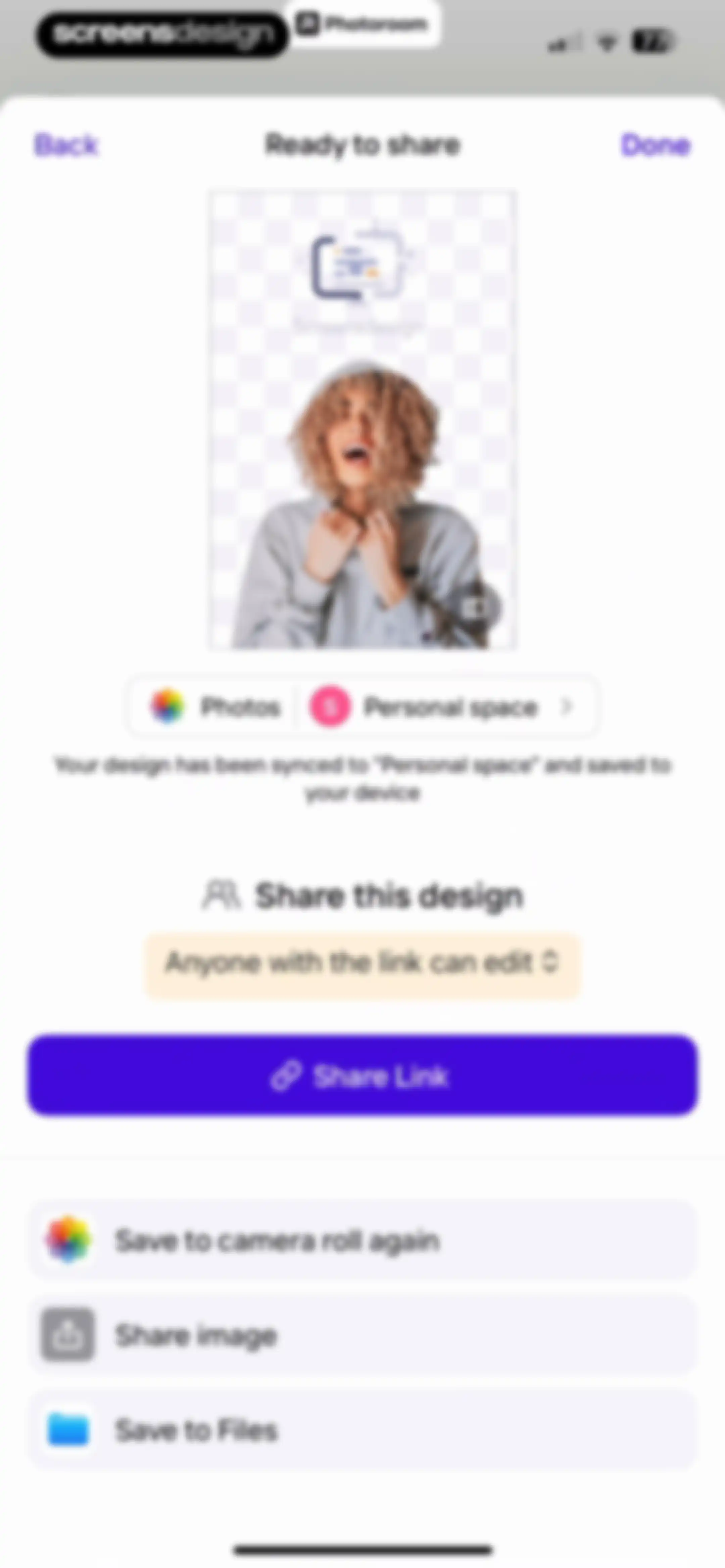 Photoroom: AI Photo Editor screen 54