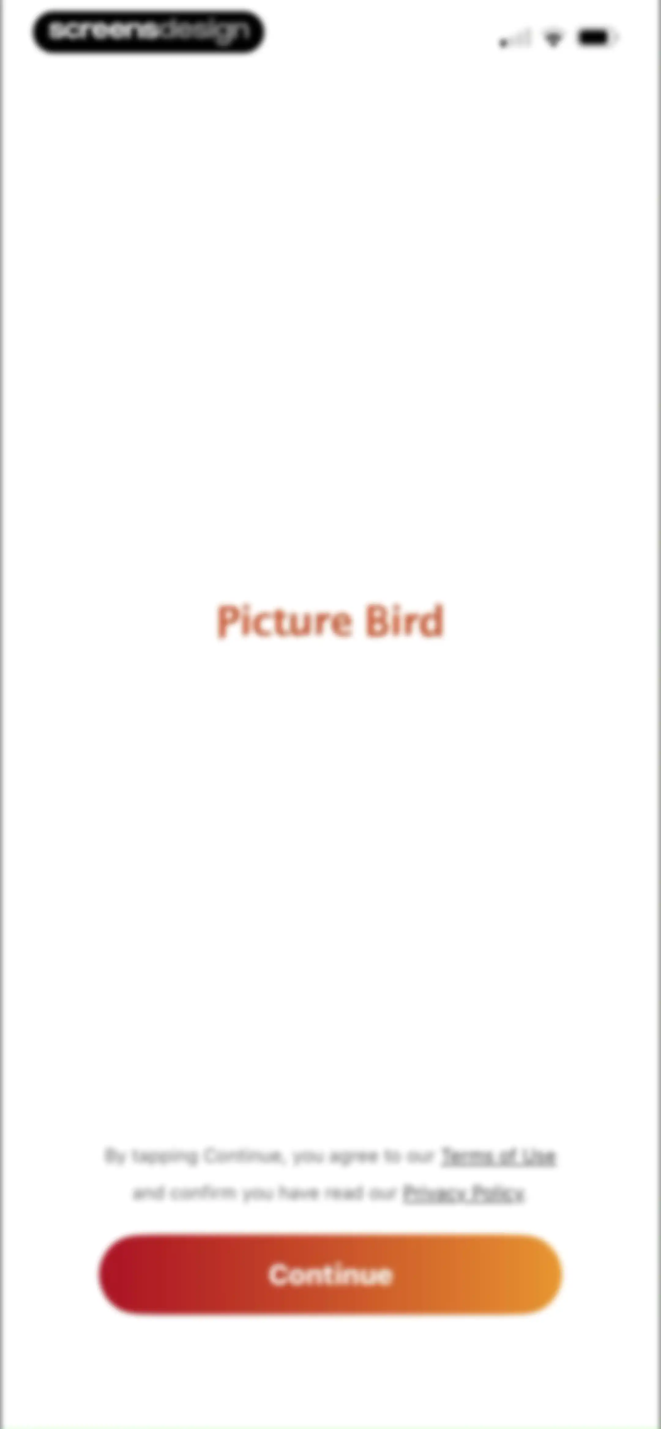 Picture Bird: Bird identifier screen 2