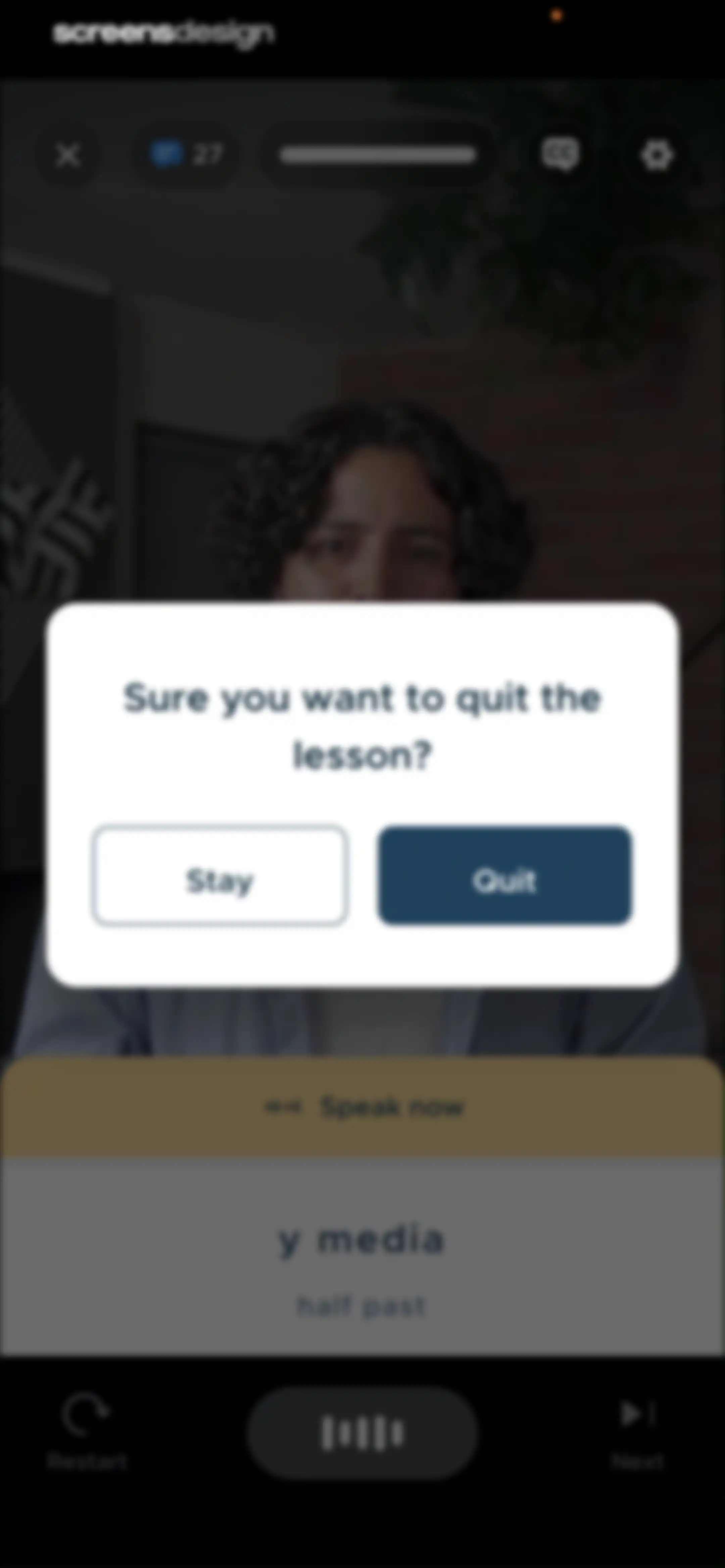 BeeSpeaker Learn English screen 67