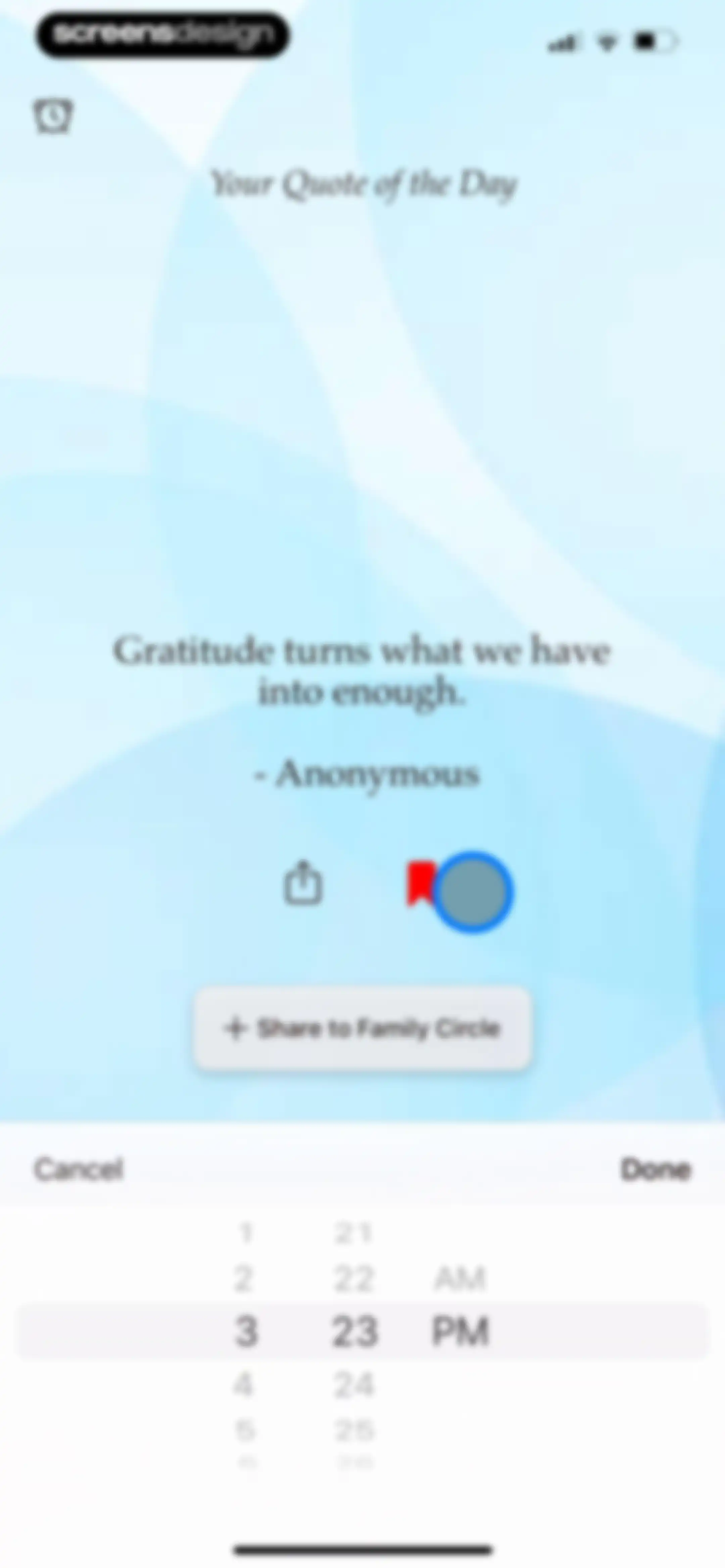 Gratitude Plus – Journal screen 87