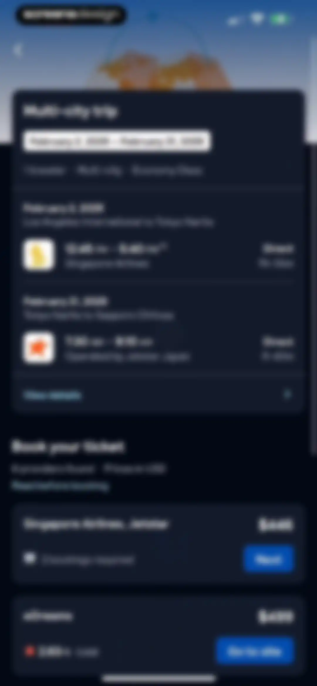 Skyscanner Flights & Travel screen 51