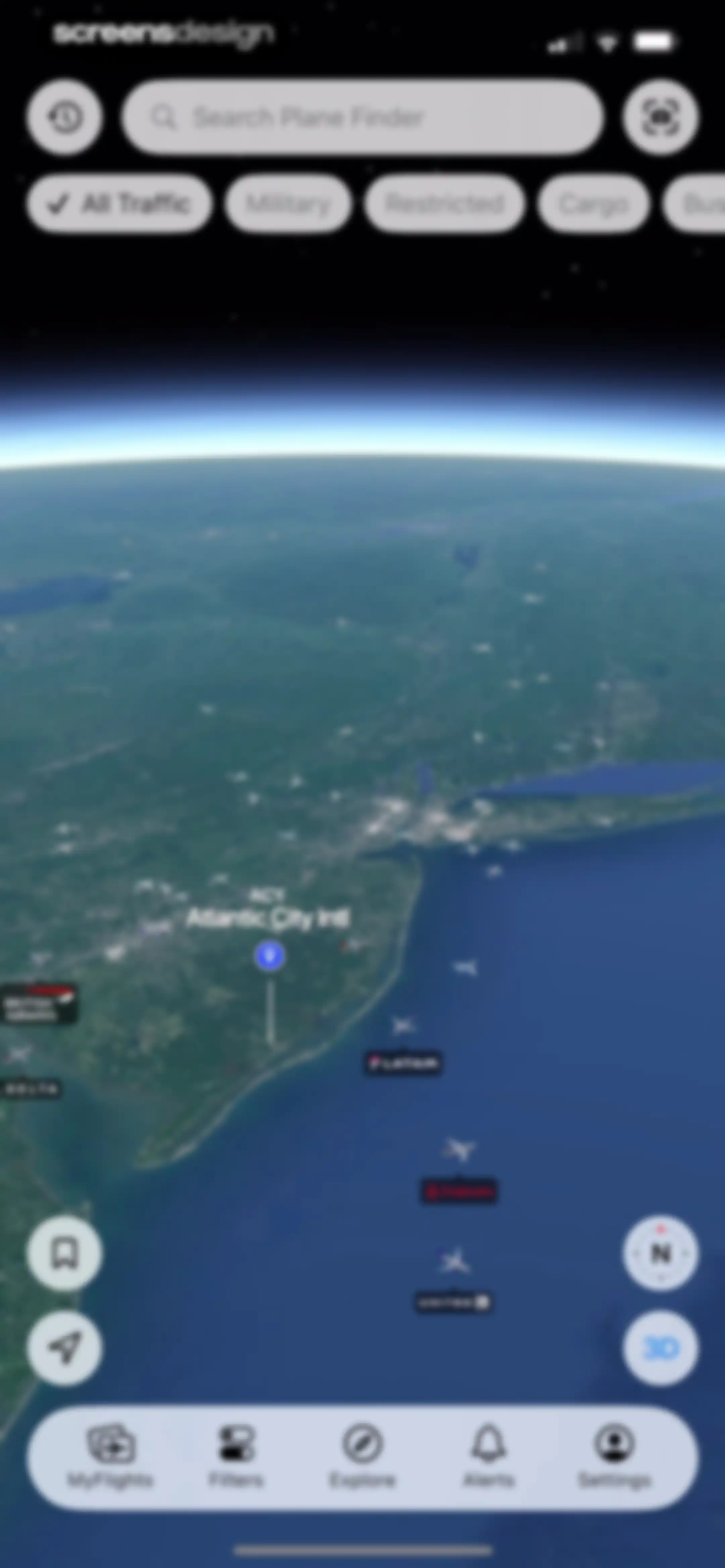 Plane Finder ⁃ Flight Tracker screen 68