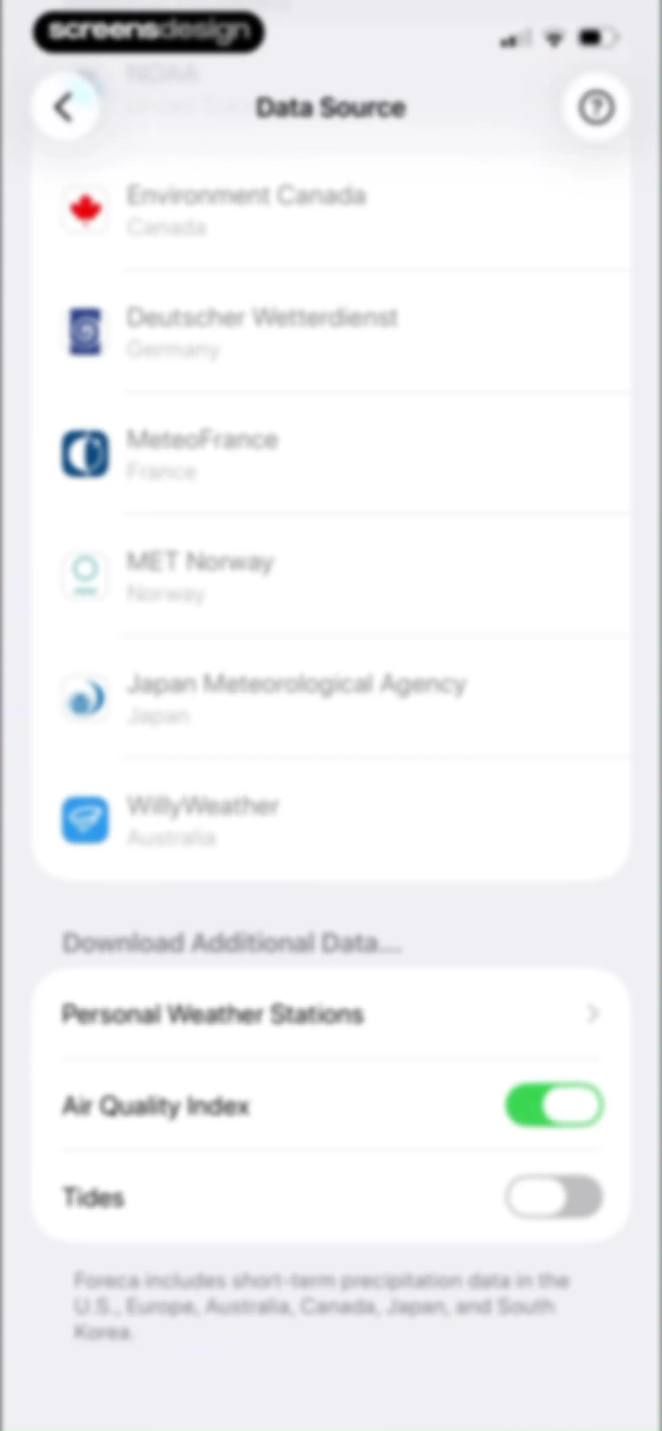 CARROT Weather: Alerts & Radar screen 21