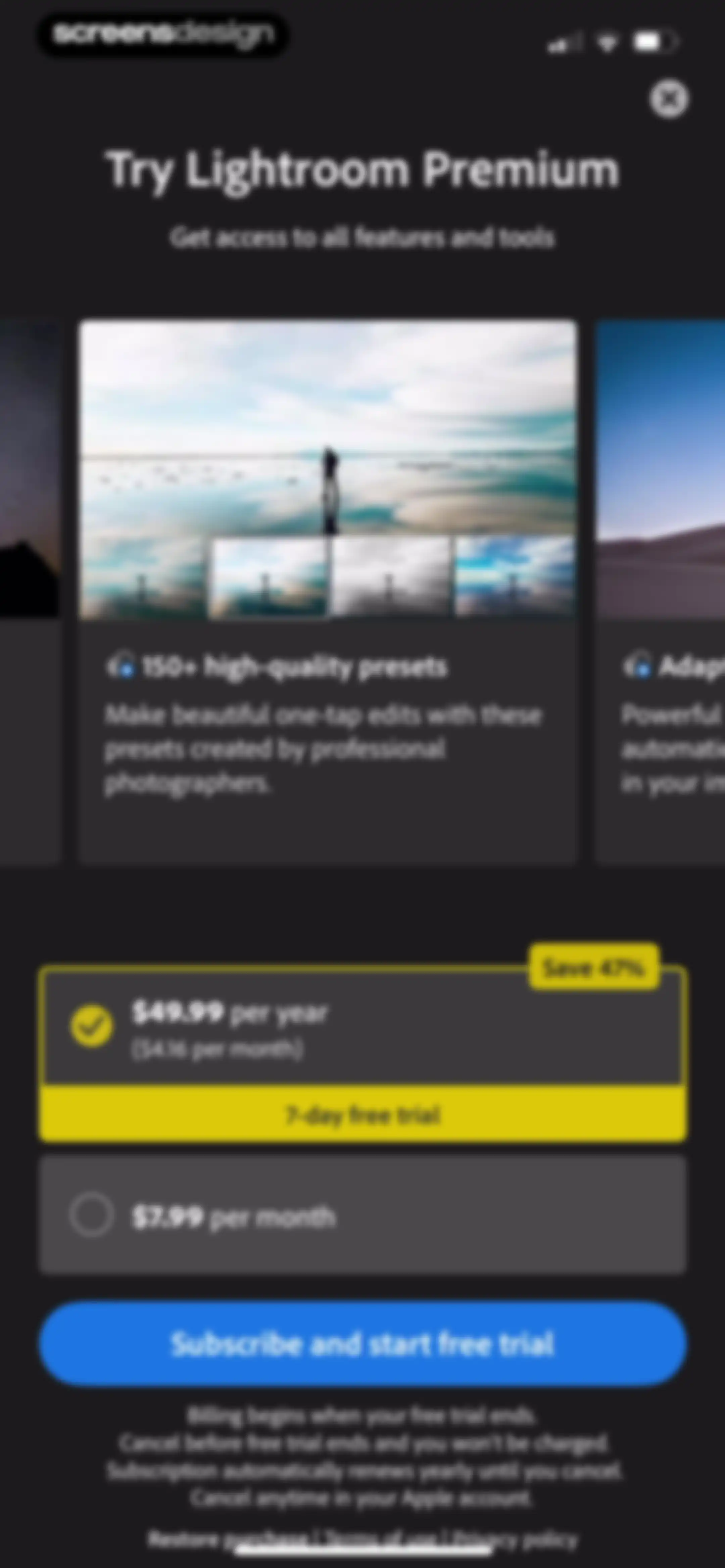 Lightroom: AI Photo Editor screen 14