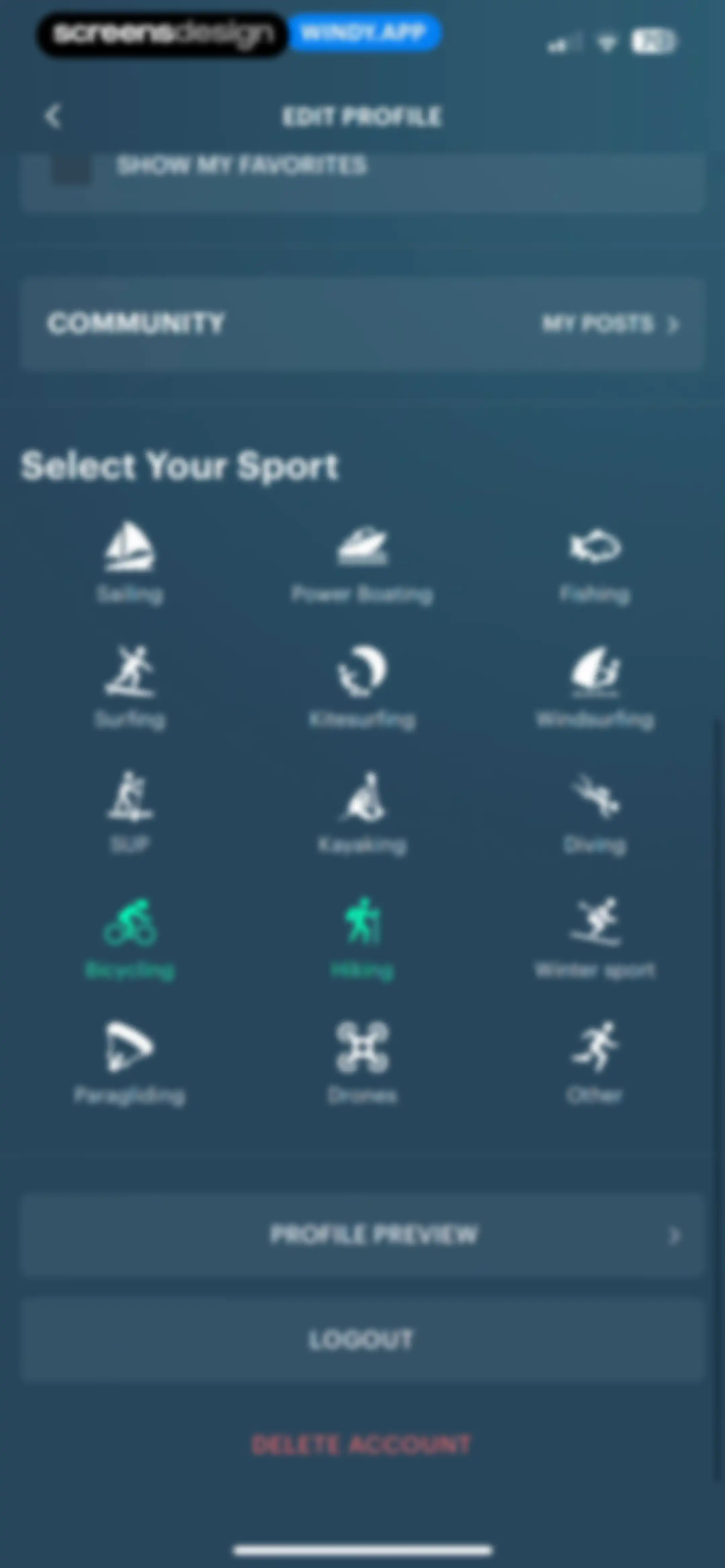 Windy.app — Wind, Tides, Radar screen 104