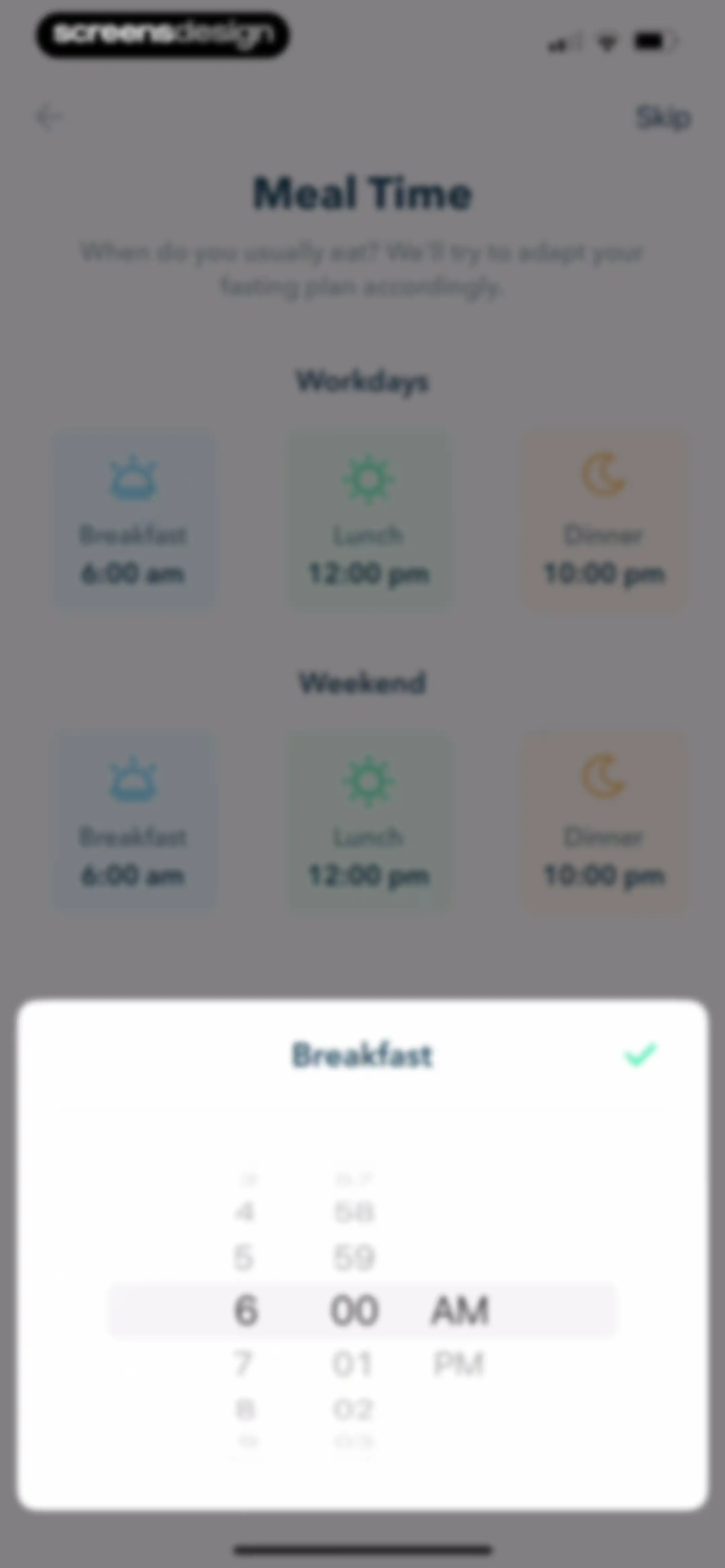 Intermittent Fasting Tracker - screen 285
