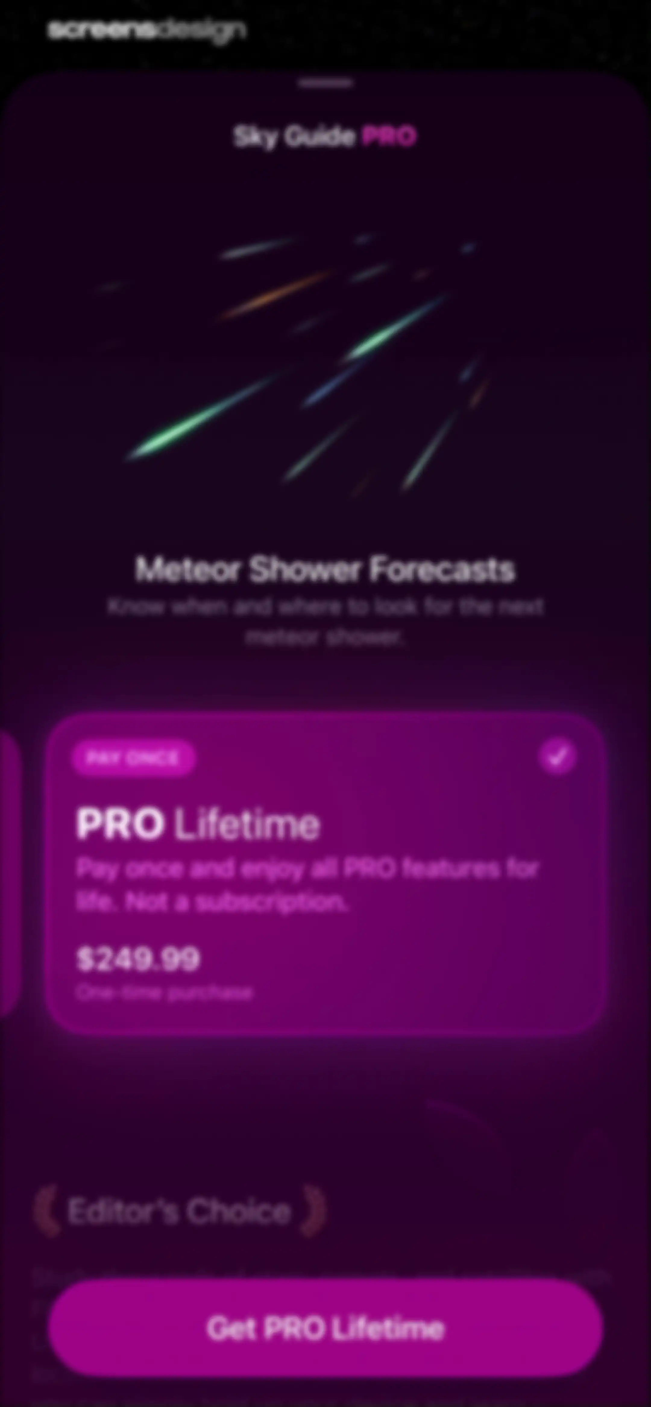 Sky Guide screen 18