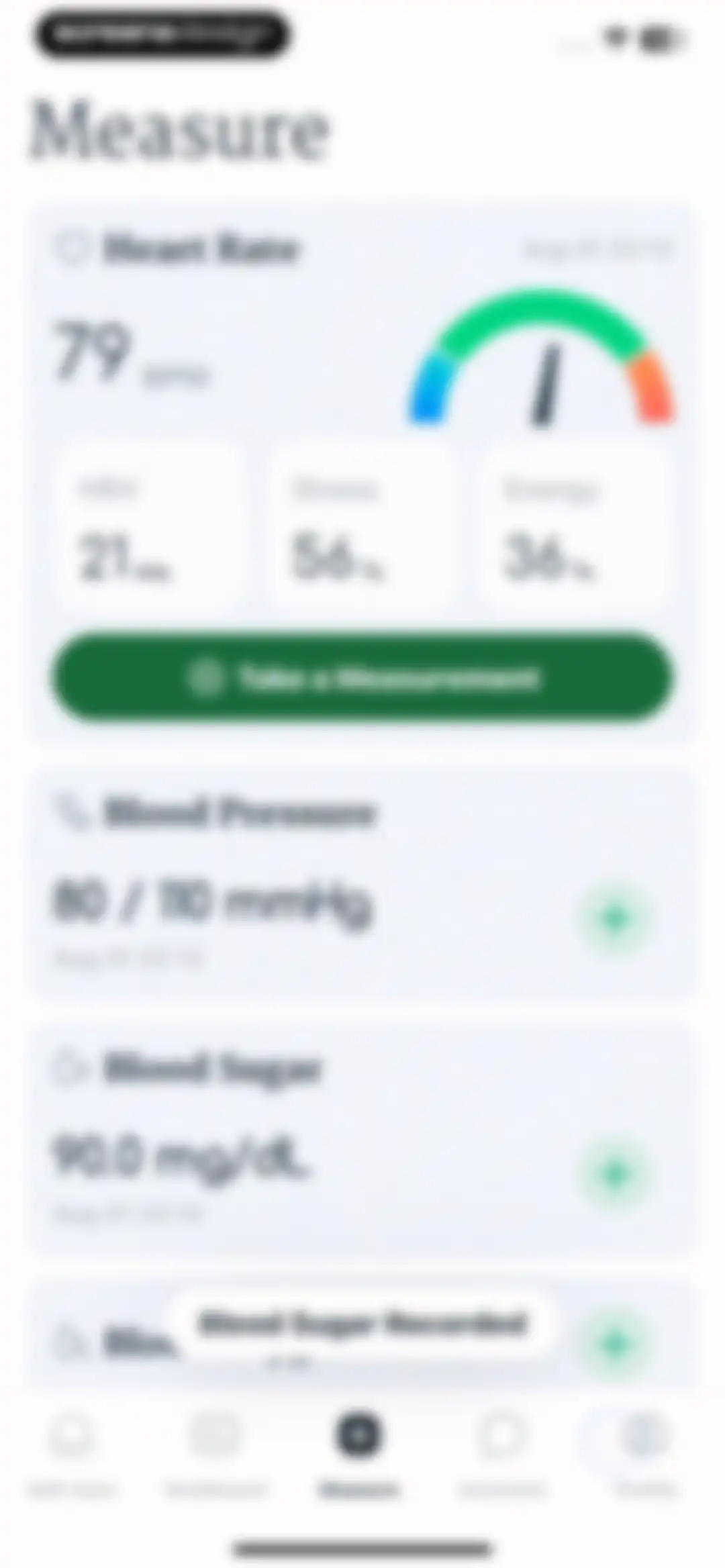 BalanceMe-Health AI&Self Care screen 25