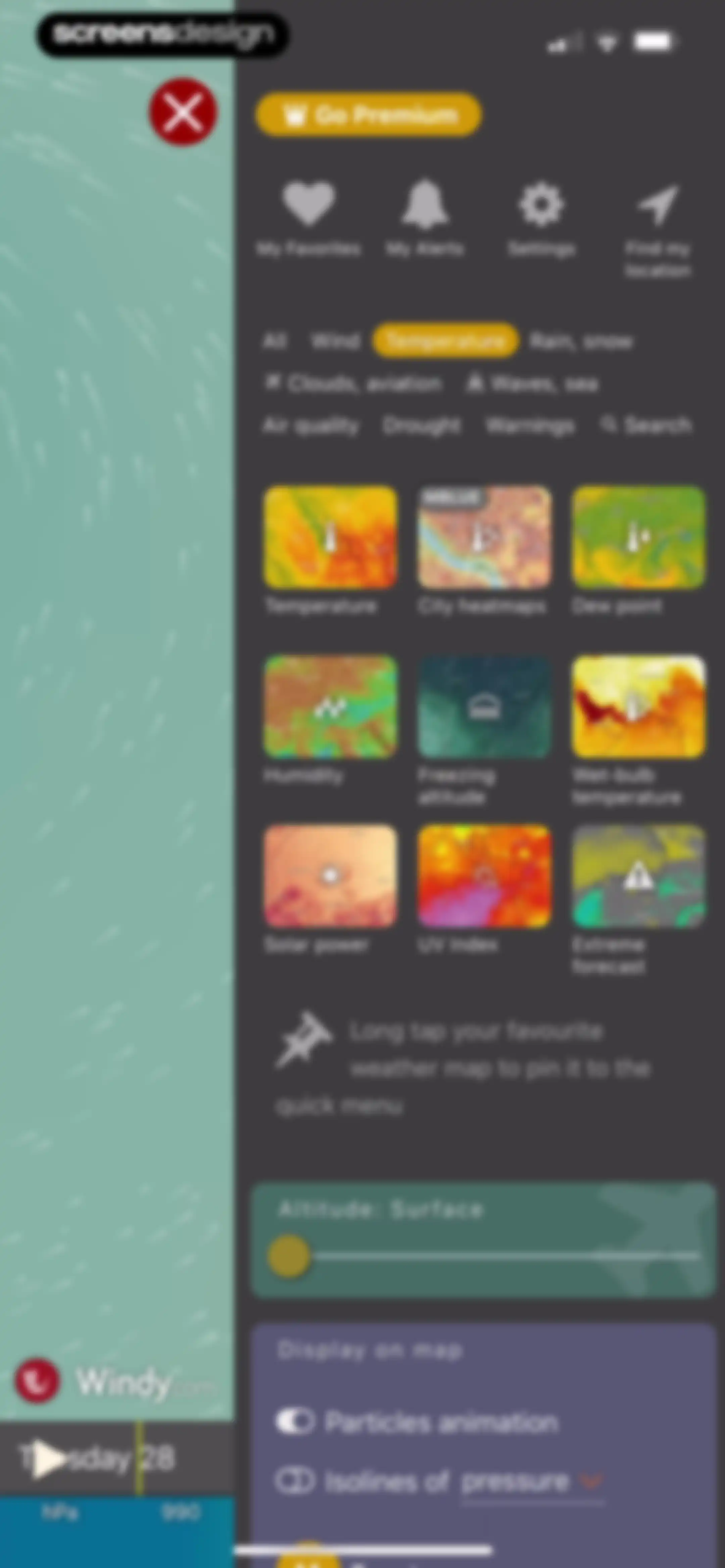 Windy.com screen 47