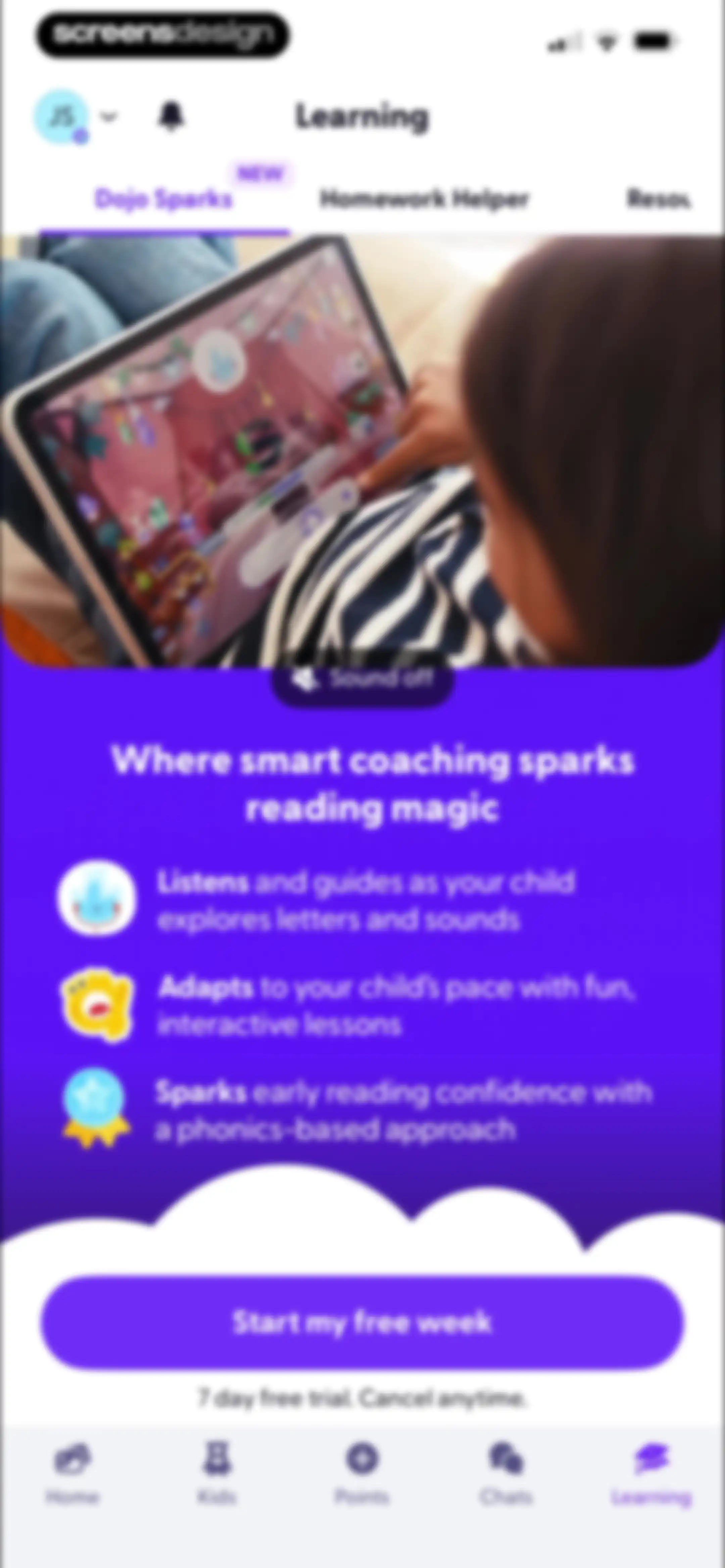 ClassDojo screen 74
