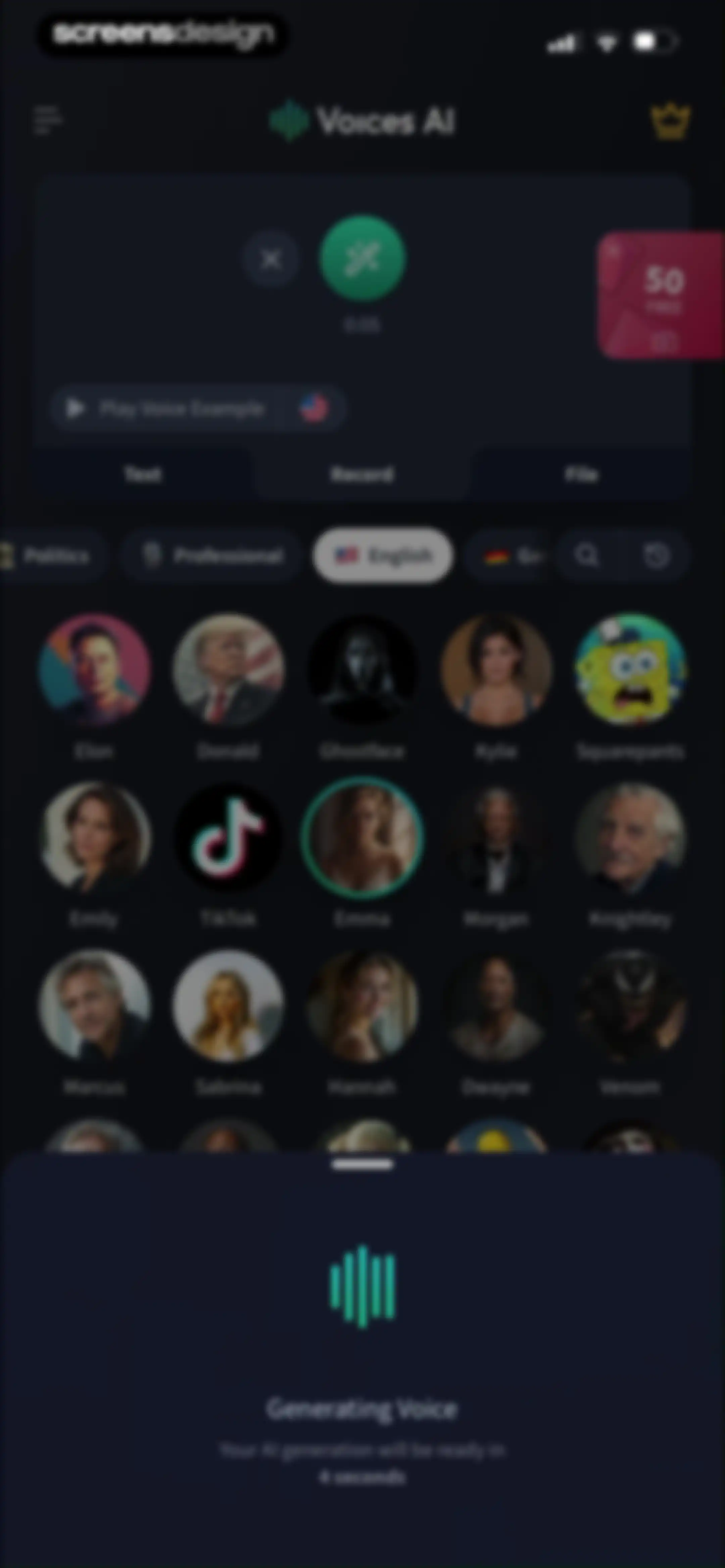 Voices AI: Change Your Voice screen 29