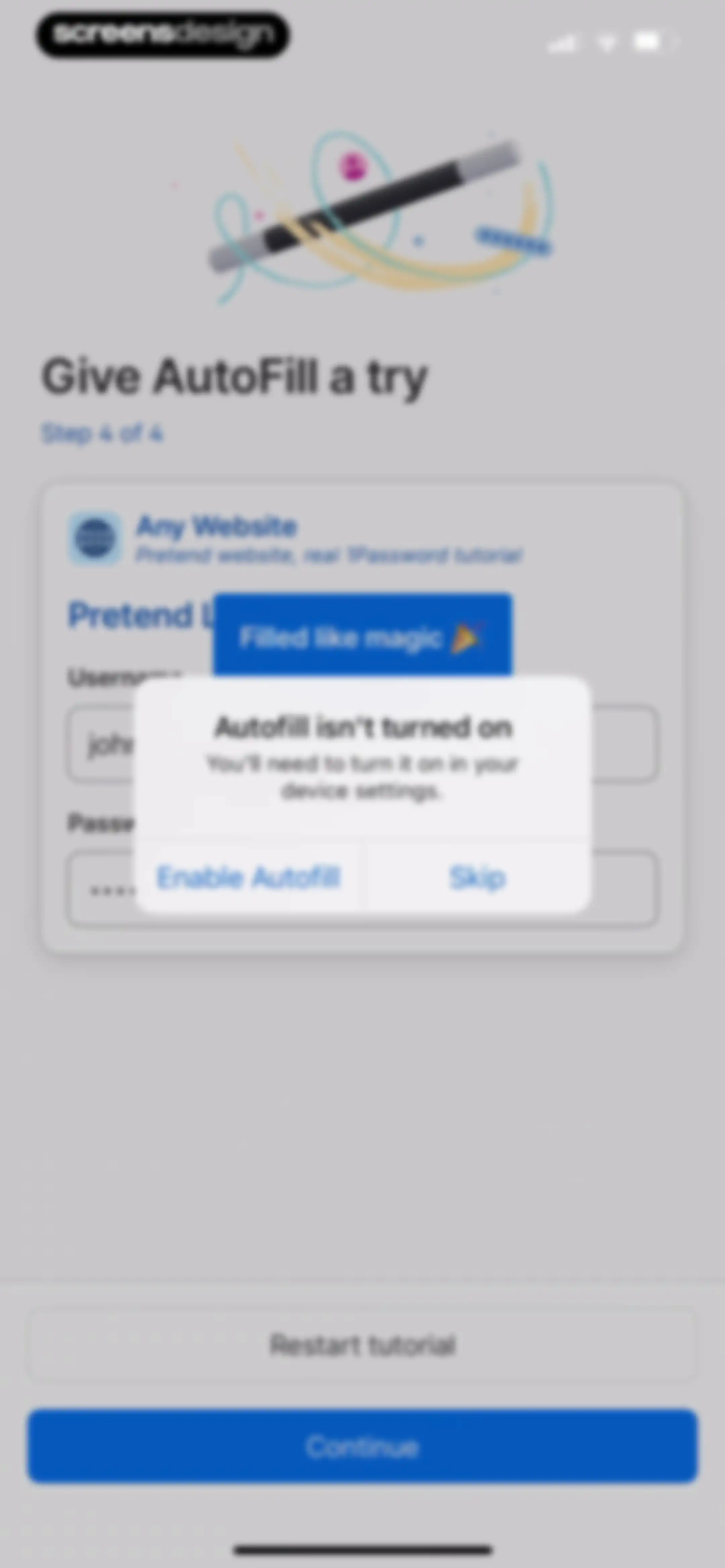1Password: Password Manager screen 25