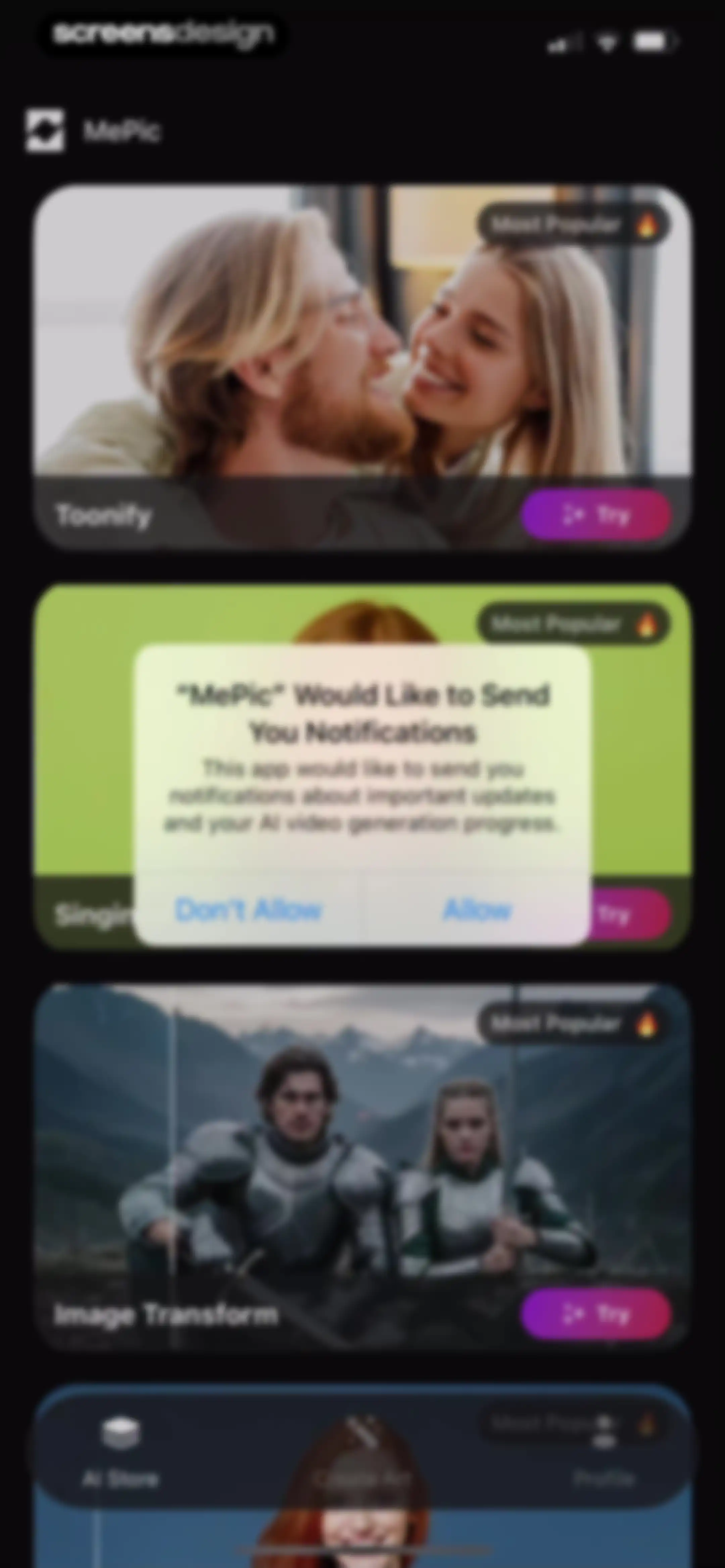 MePic－AI Photo Video Generator screen 16