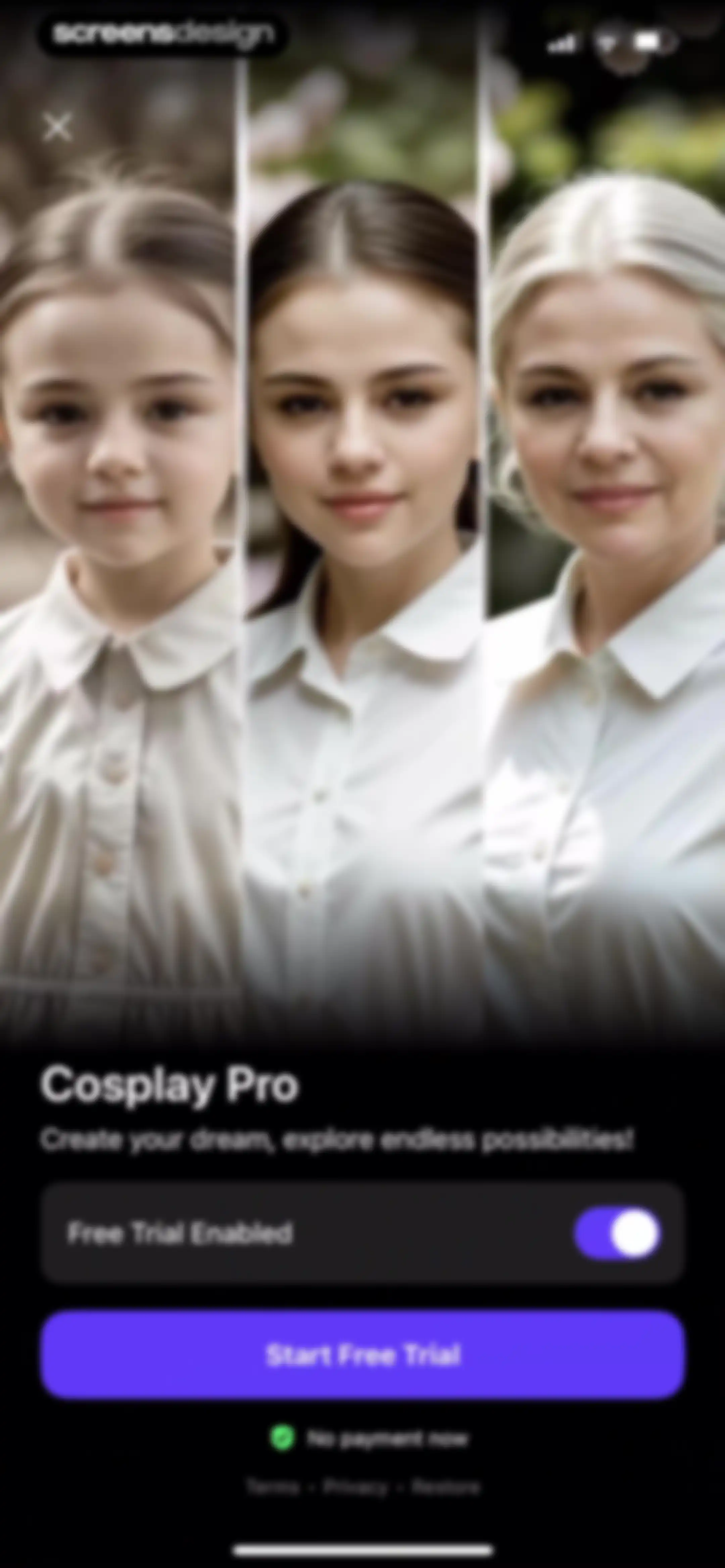 Cosplay: Future Baby Generator screen 10
