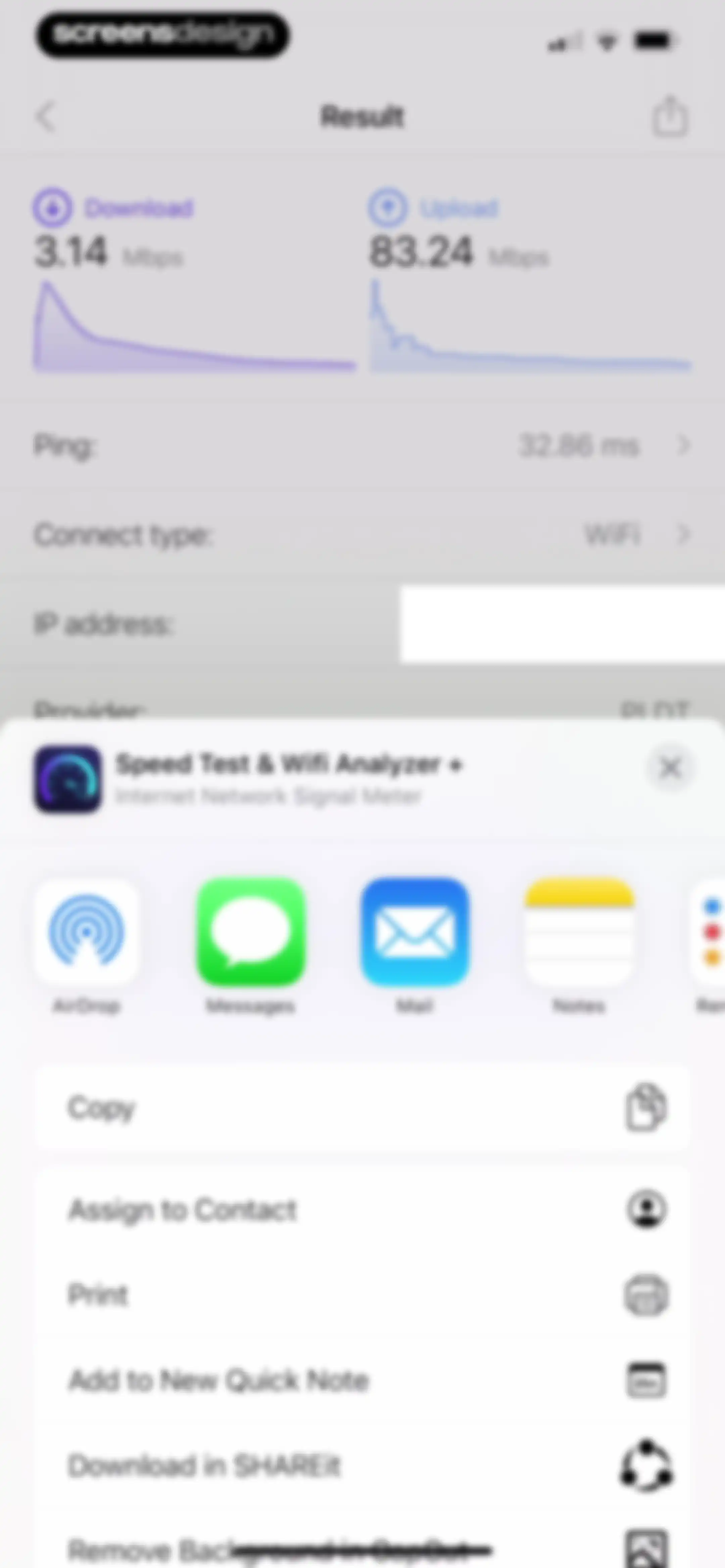 Speed Test & Wifi Analyzer + screen 25