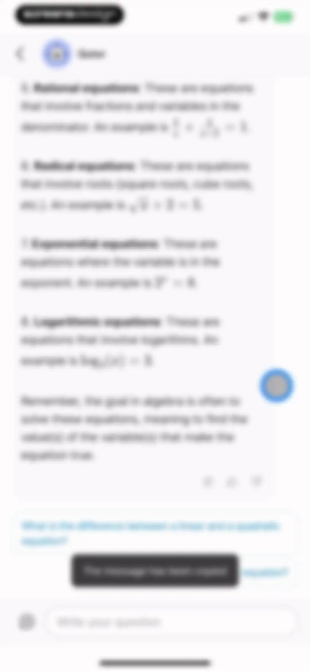 QANDA: AI Math & Study Helper screen 30