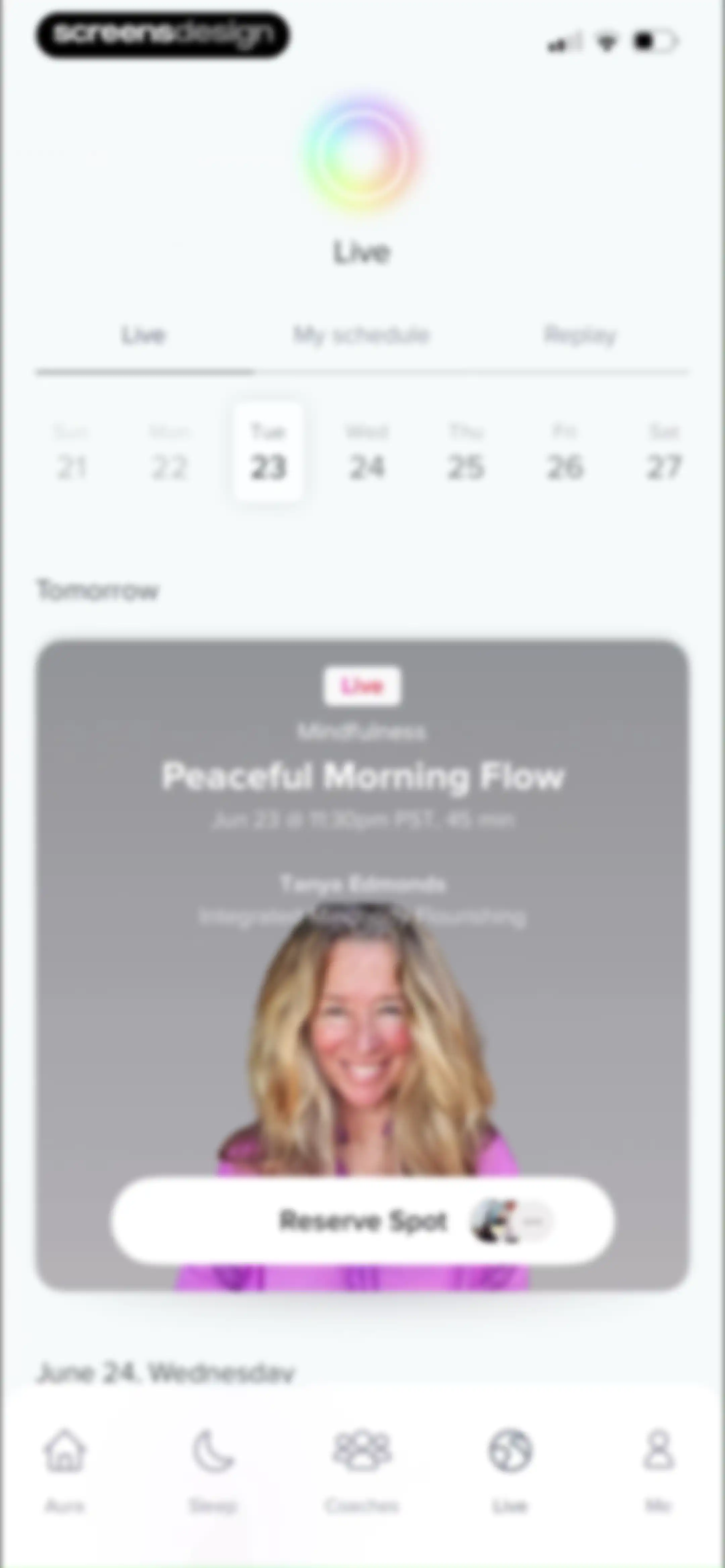 Aura: Meditation & Sleep, CBT screen 108