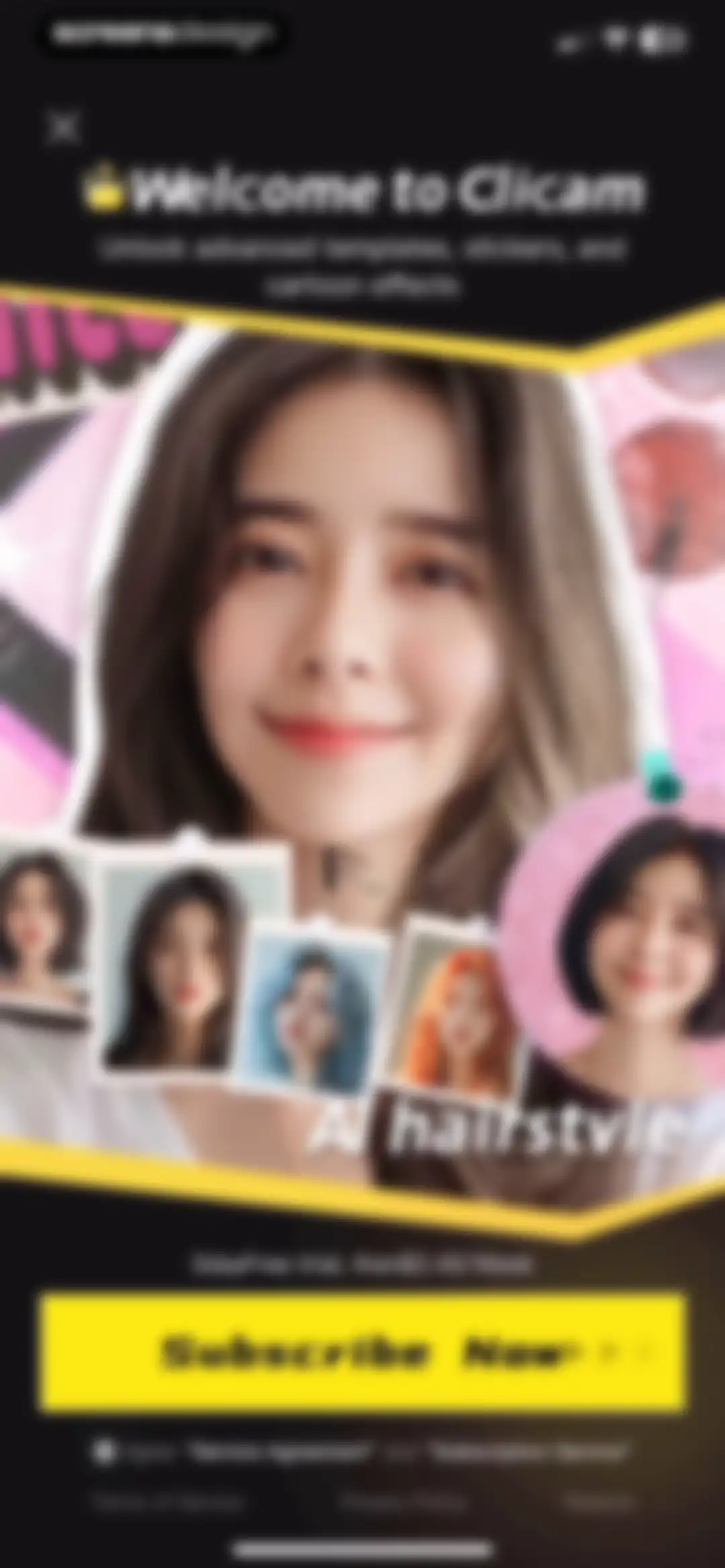 Clicam -Hairstyle, Aging screen 6