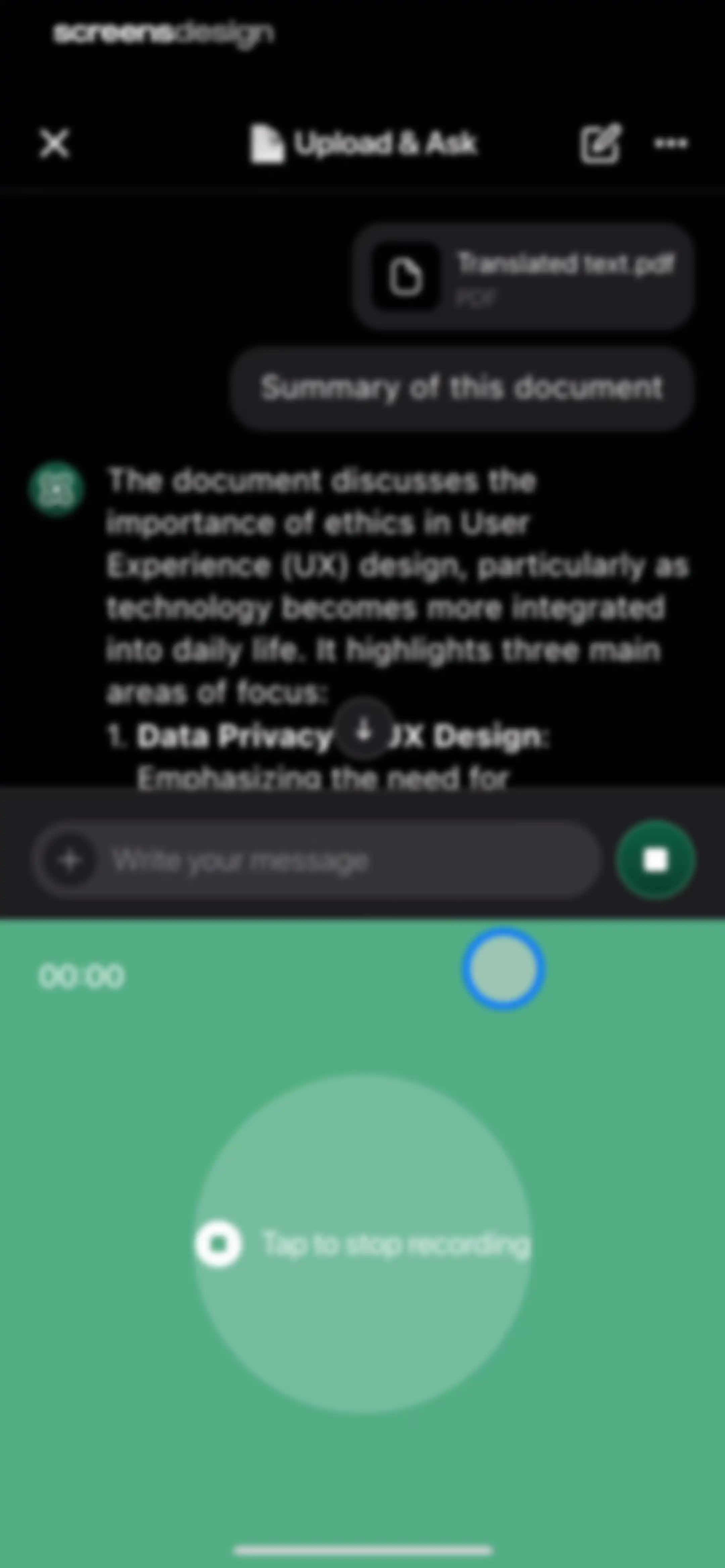 Chat AI: Ask Agent Anything screen 77